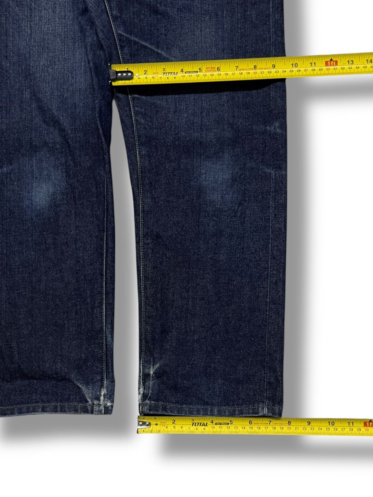 Uniqlo Vintage Uniqlo Jeans Selvedge Denim Japan | Vintage Fade W31 Size US 31 - 17 Thumbnail