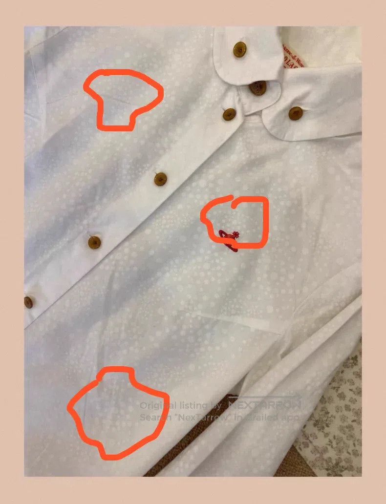 Vivienne Westwood Vivienne Westwood Polka dot long-sleeve shirt, spring and Size S / US 4 / IT 40 - 7 Thumbnail
