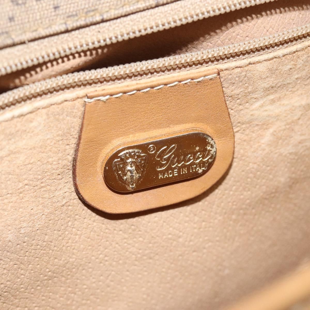 Gucci GUCCI GG Supreme Shoulder Bag Pvc Beige Gold 001 261 001 261 Size ONE SIZE - 16 Thumbnail