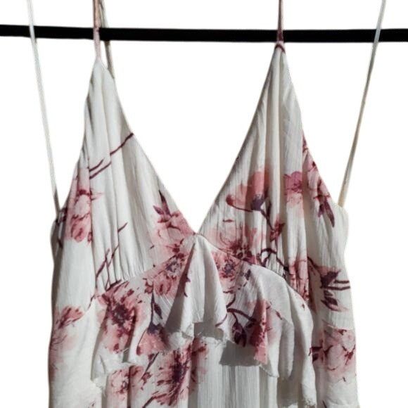 Other Cotton Candy Boho Romantic Feminine Floral Maxi Dress Sz M R Size M / US 6-8 / IT 42-44 - 4 Thumbnail