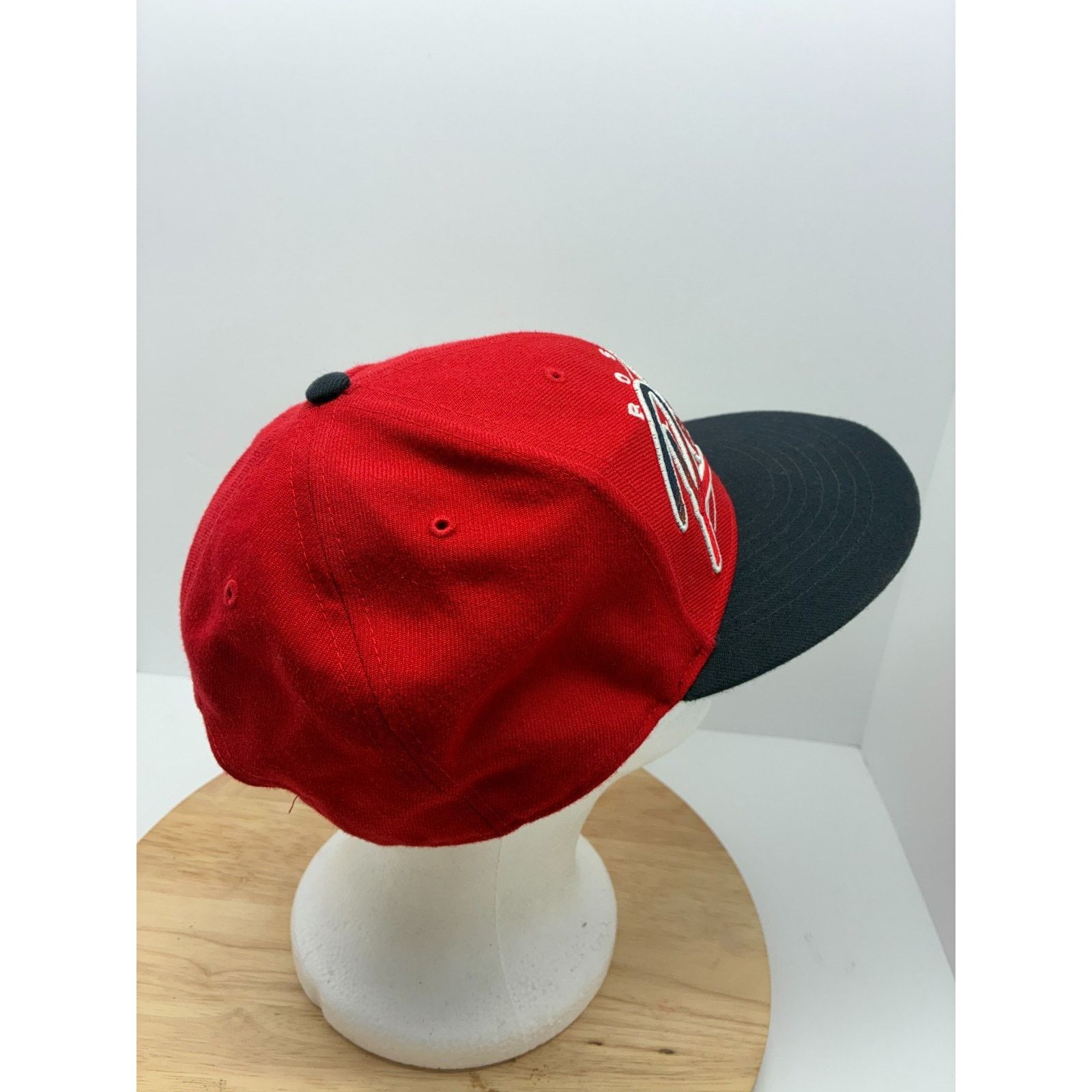 47 Brand Boston Red Sox 47 Brand Snapback Hat Red Black Script Logo Size ONE SIZE - 8 Thumbnail