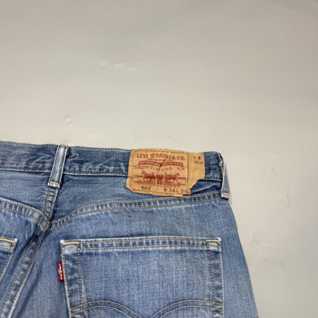 Levi's Vintage Clothing Vintage 501 Levi’s Bootcut Avant Garde Jeans Size US 34 / EU 50 - 4 Thumbnail