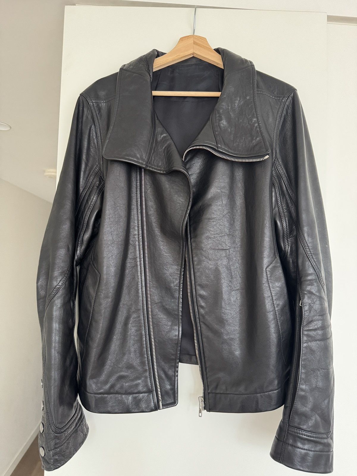 Rick Owens FW14 Bauhaus leather jacket | Grailed