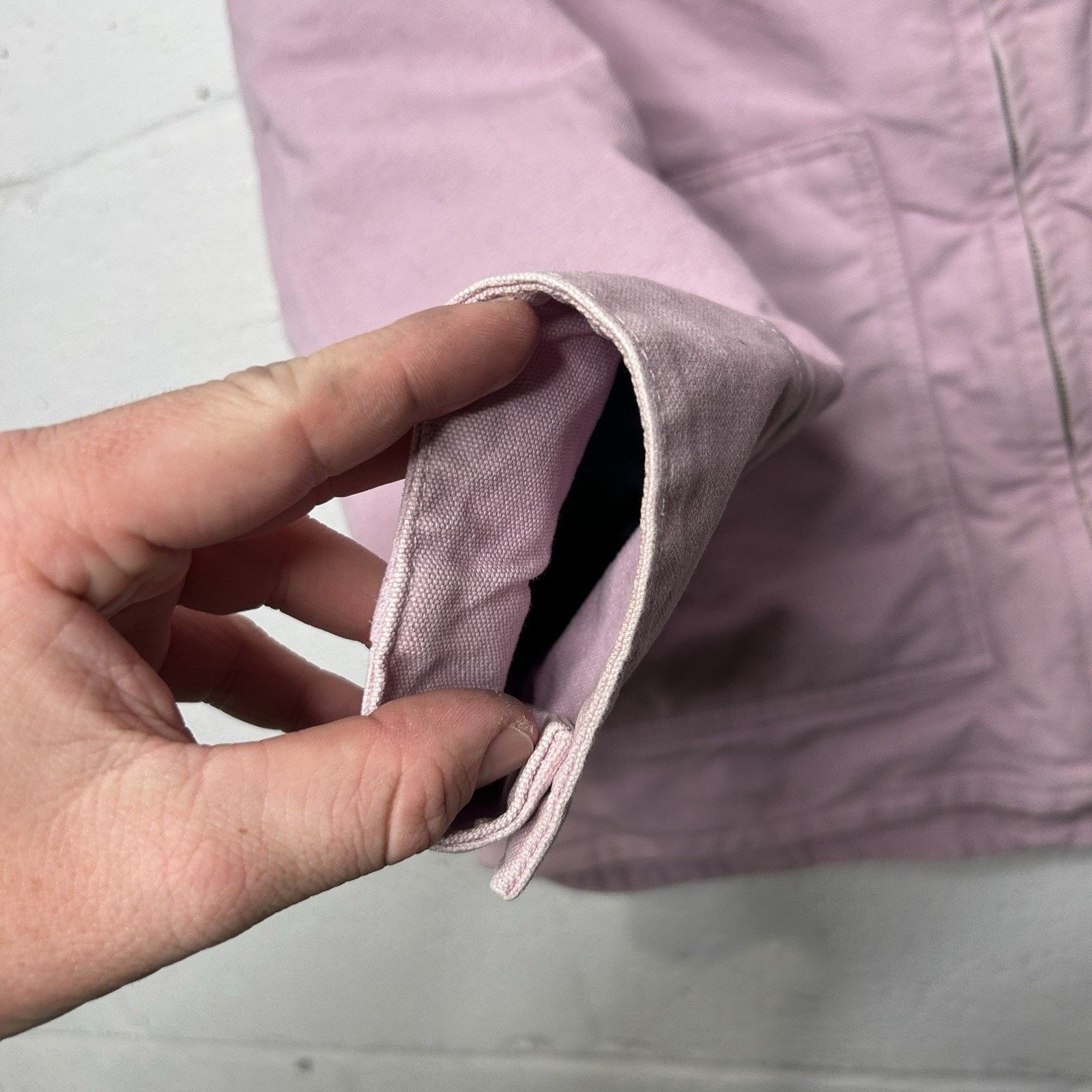 Carhartt Carhartt Sherpa-Lined Canyon Jacket “Light Pink” WJ022 FPL Size S / US 4 / IT 40 - 5 Thumbnail