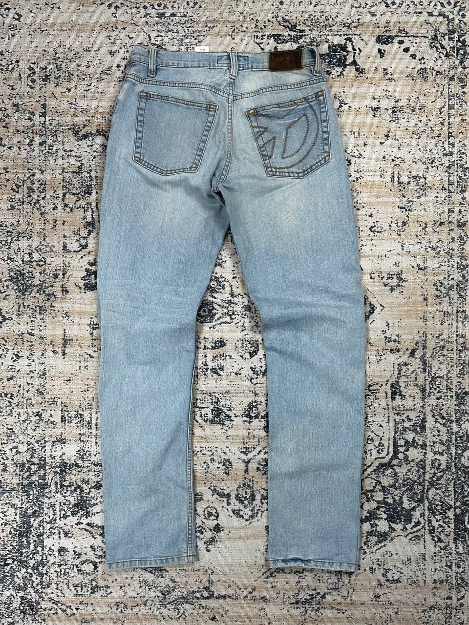 Moschino × Vintage Vintage Love Moschino Jeans Distressed Denim Pants 00s Size US 32 / EU 48 - 1 Thumbnail