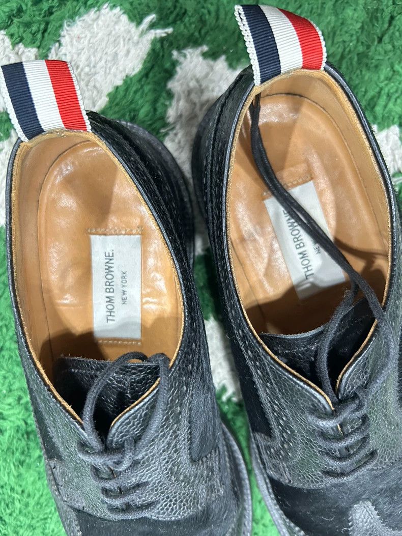Thom Browne Thom Browne Black casual leather shoes Size US 10 / EU 43 - 2 Thumbnail