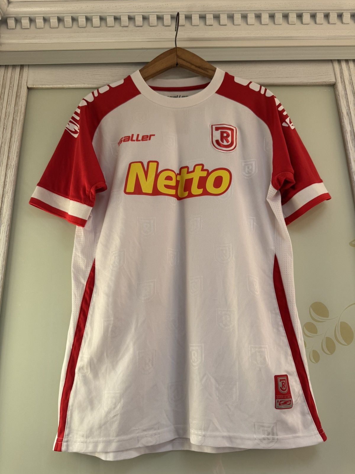 Vintage Jahn Regensburg 2021-2022 Home Soccer Jersey Football Shirt Size US L / EU 52-54 / 3 - 5 Thumbnail