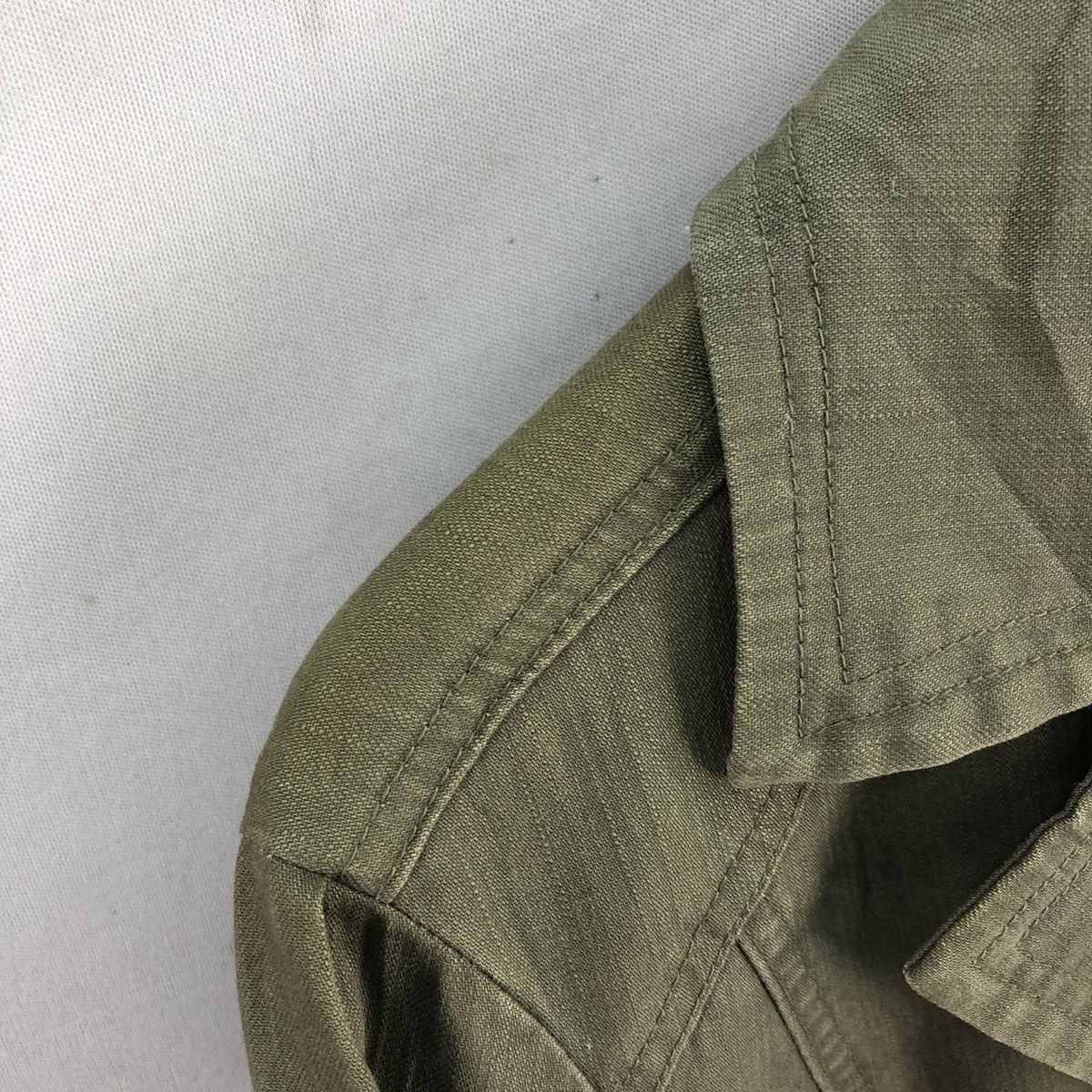 Japanese Brand Vintage Unbrand Army Blazer Jacket Size M / US 6-8 / IT 42-44 - 9 Thumbnail