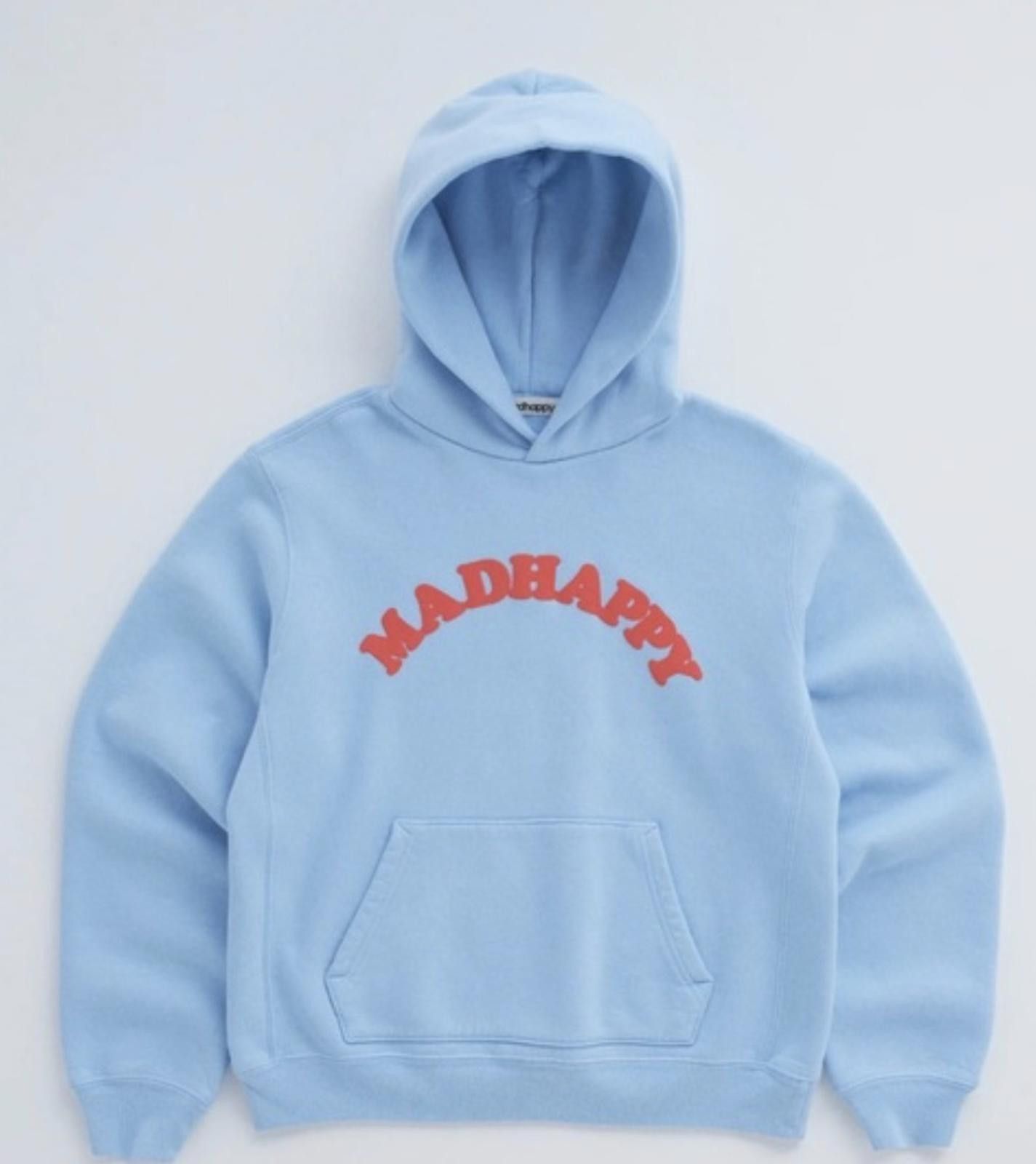 Other Madhappy Light Blue Hoodie with Red Logo Size S / US 4 / IT 40 - 1 Thumbnail