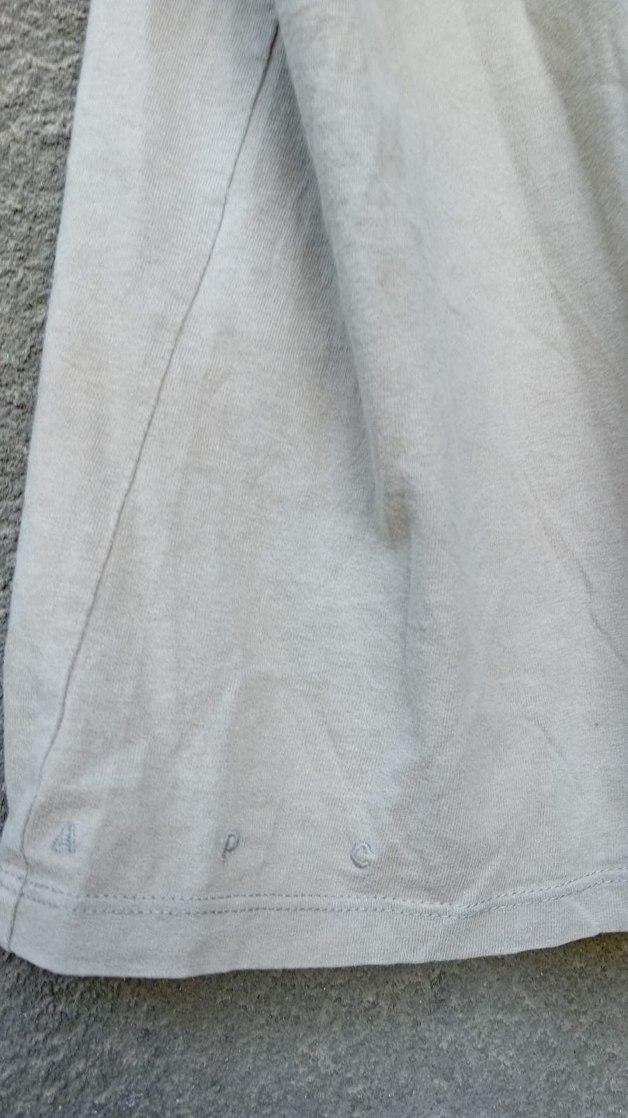 A.P.C. A.P.C. Rue Madame Paris Basic Pocket tee Unisex Men XS/Wmn M Size M / US 6-8 / IT 42-44 - 8 Thumbnail