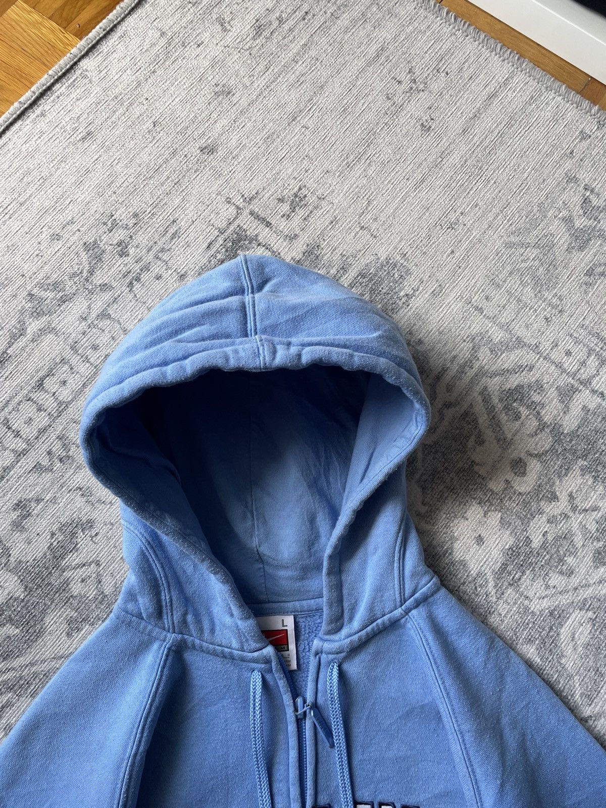 Japanese Brand × Nike × Vintage Vintage Nike Zip Hoodie Carolina Boxy Cropped Japanese Drill Size US S / EU 44-46 / 1 - 8 Thumbnail
