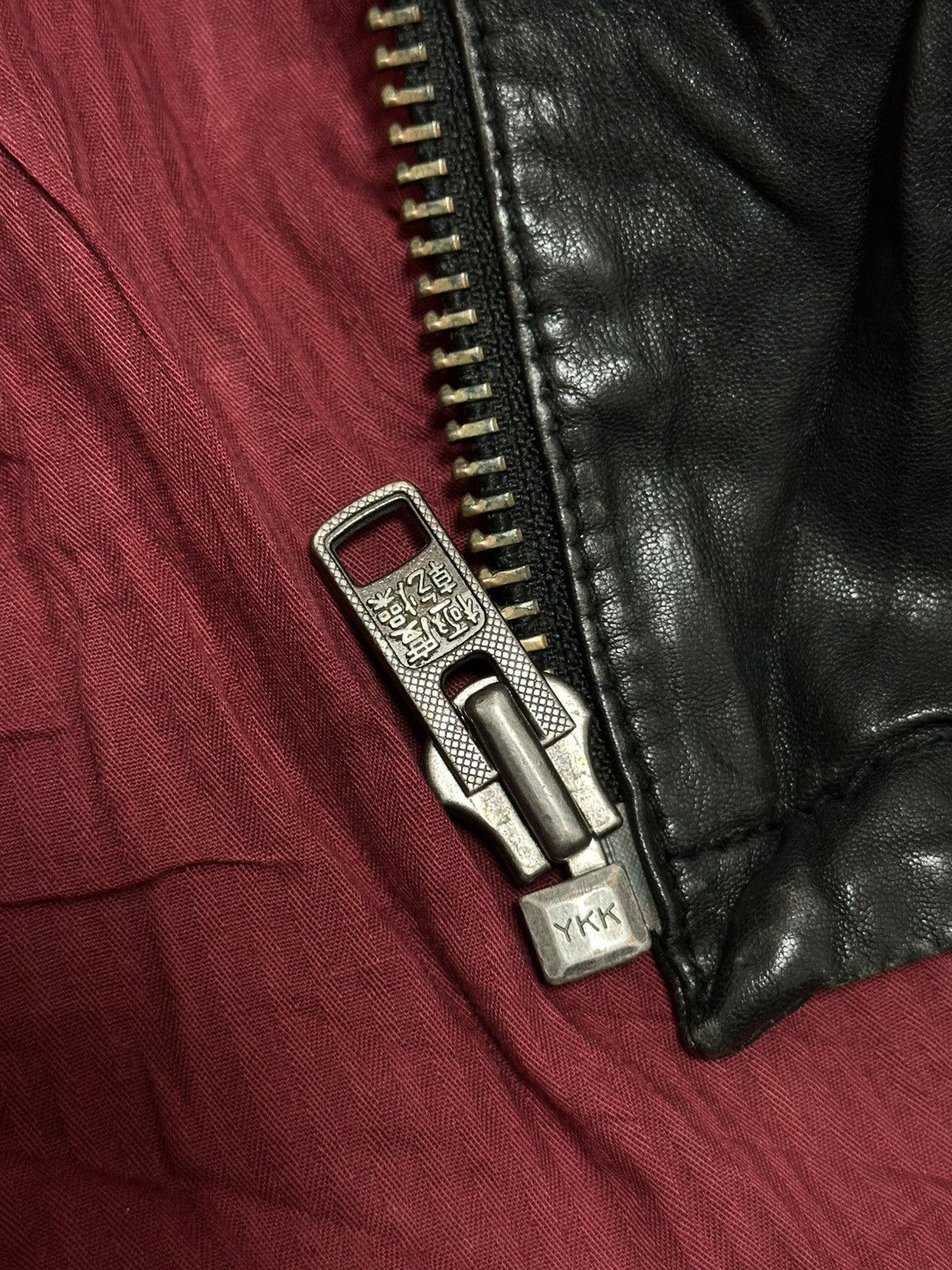 Japanese Brand × Superdry Superdry Avant-Garde Leather Jacket M Size Diesel Style Size US M / EU 48-50 / 2 - 14 Thumbnail