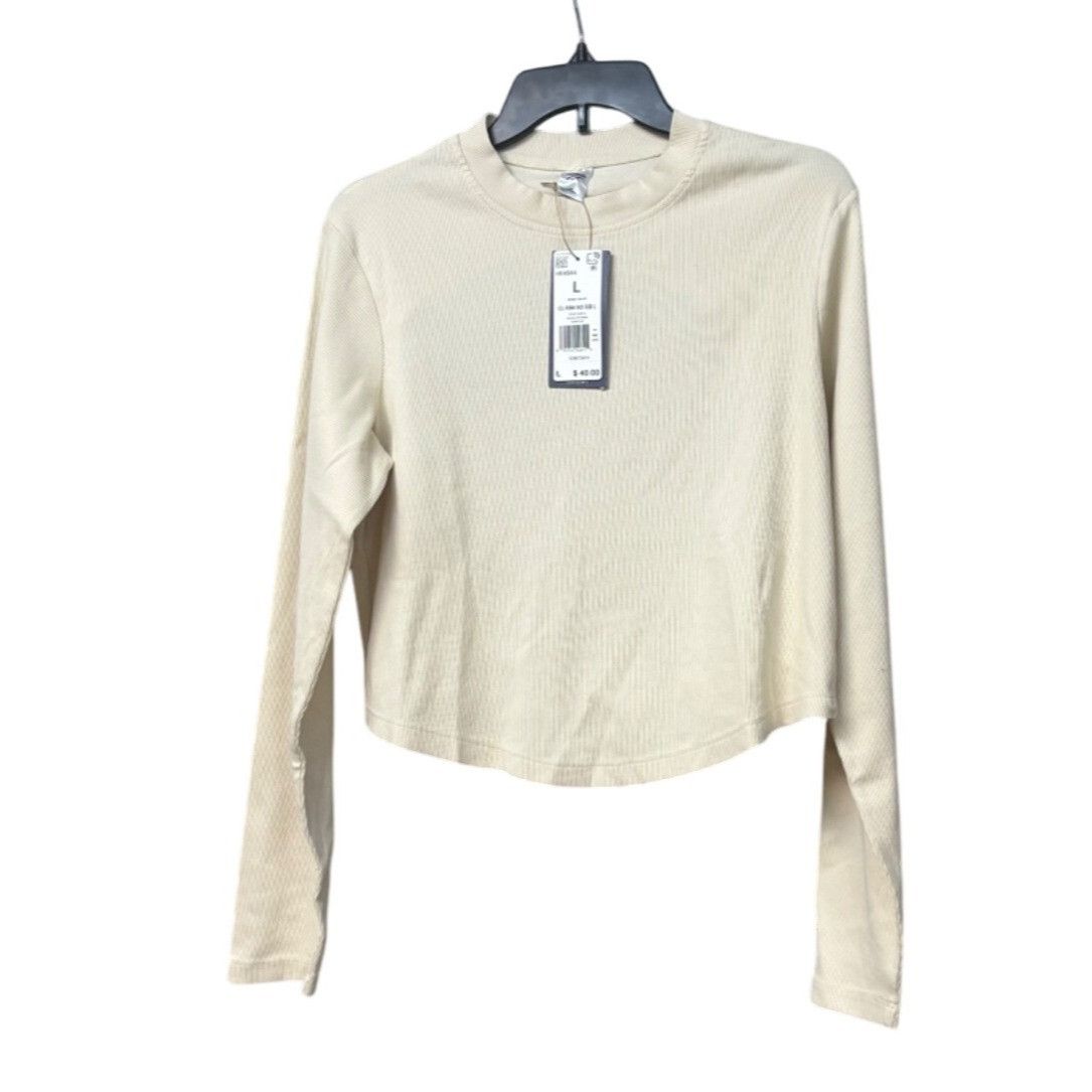 Reebok Reebok Classics Natural Dye Ribbed Women’s Long-sleeve Top, Size L / US 10 / IT 46 - 10 Thumbnail