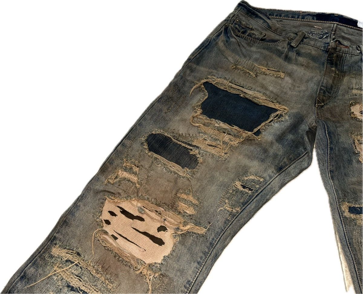 Edwin Custom Mud-wash distressed Denim Size US 36 / EU 52 - 4 Thumbnail