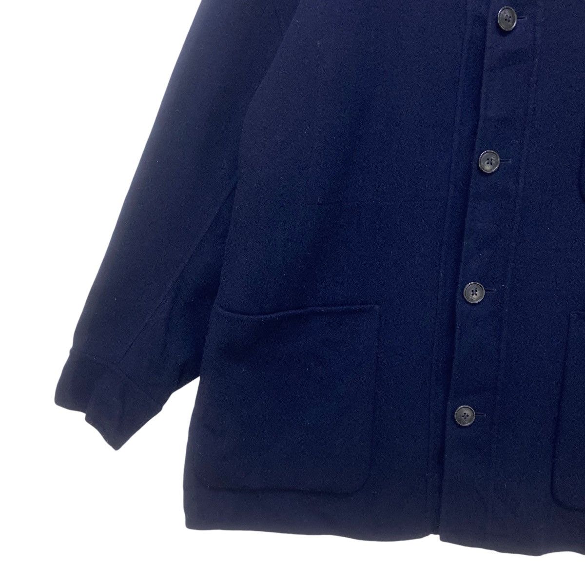 Designer × Jil Sander × Uniqlo Jil Sander Uniqlo Wool Heavy Coat Size US XL / EU 56 / 4 - 5 Thumbnail