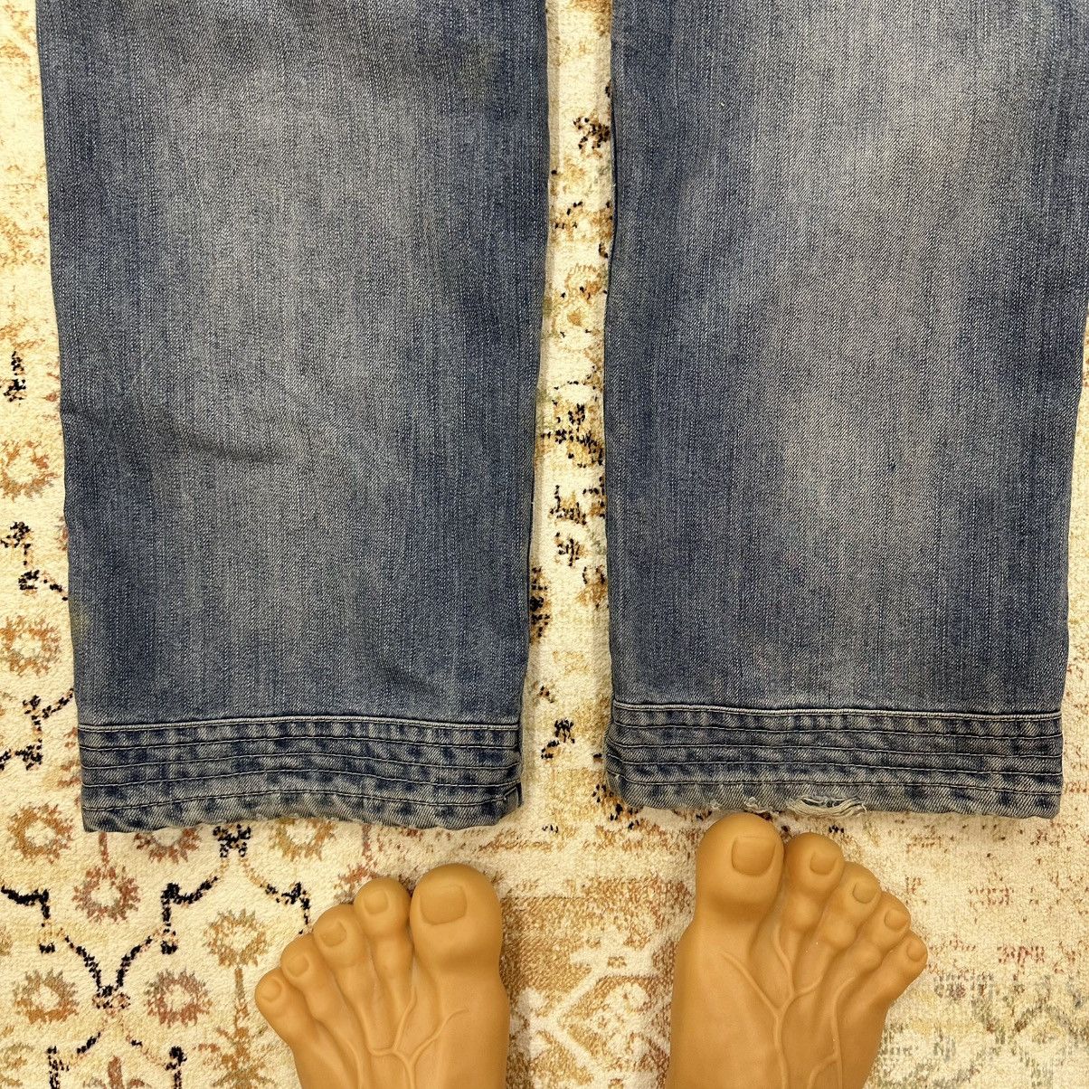 If Six Was Nine × Japanese Brand Vintage Japanese Style Double Knee Jeans Crazy Fit W36xL34 Size US 36 / EU 52 - 12 Thumbnail
