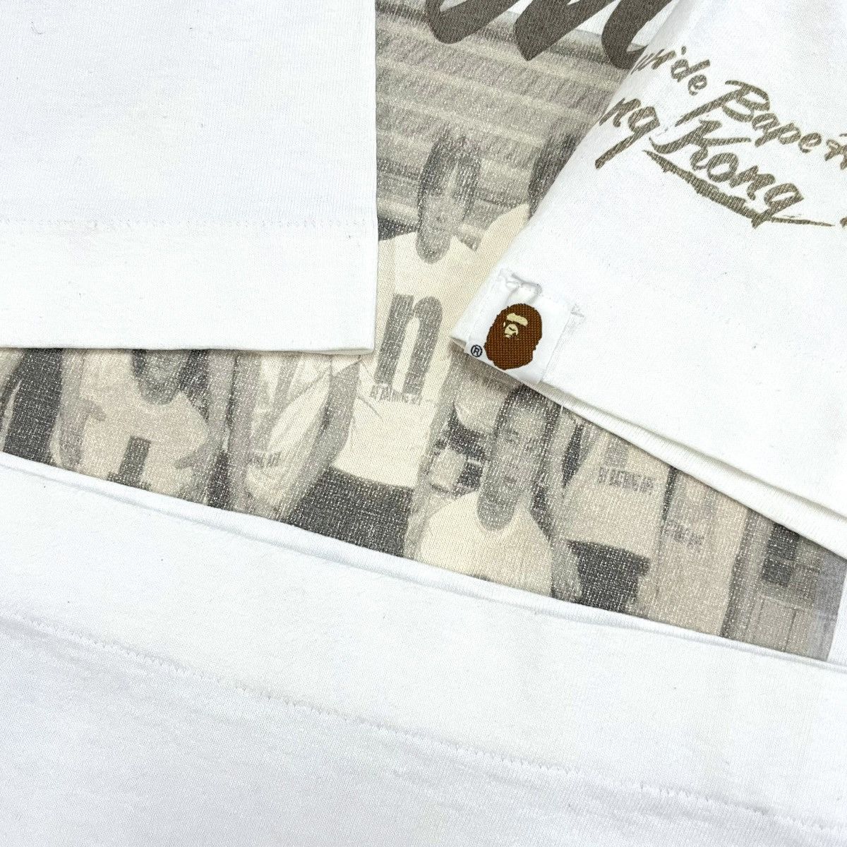 Bape RARE Vintage 1999 Bape Mania Hong Kong Grand Opening Tees Size US S / EU 44-46 / 1 - 9 Thumbnail