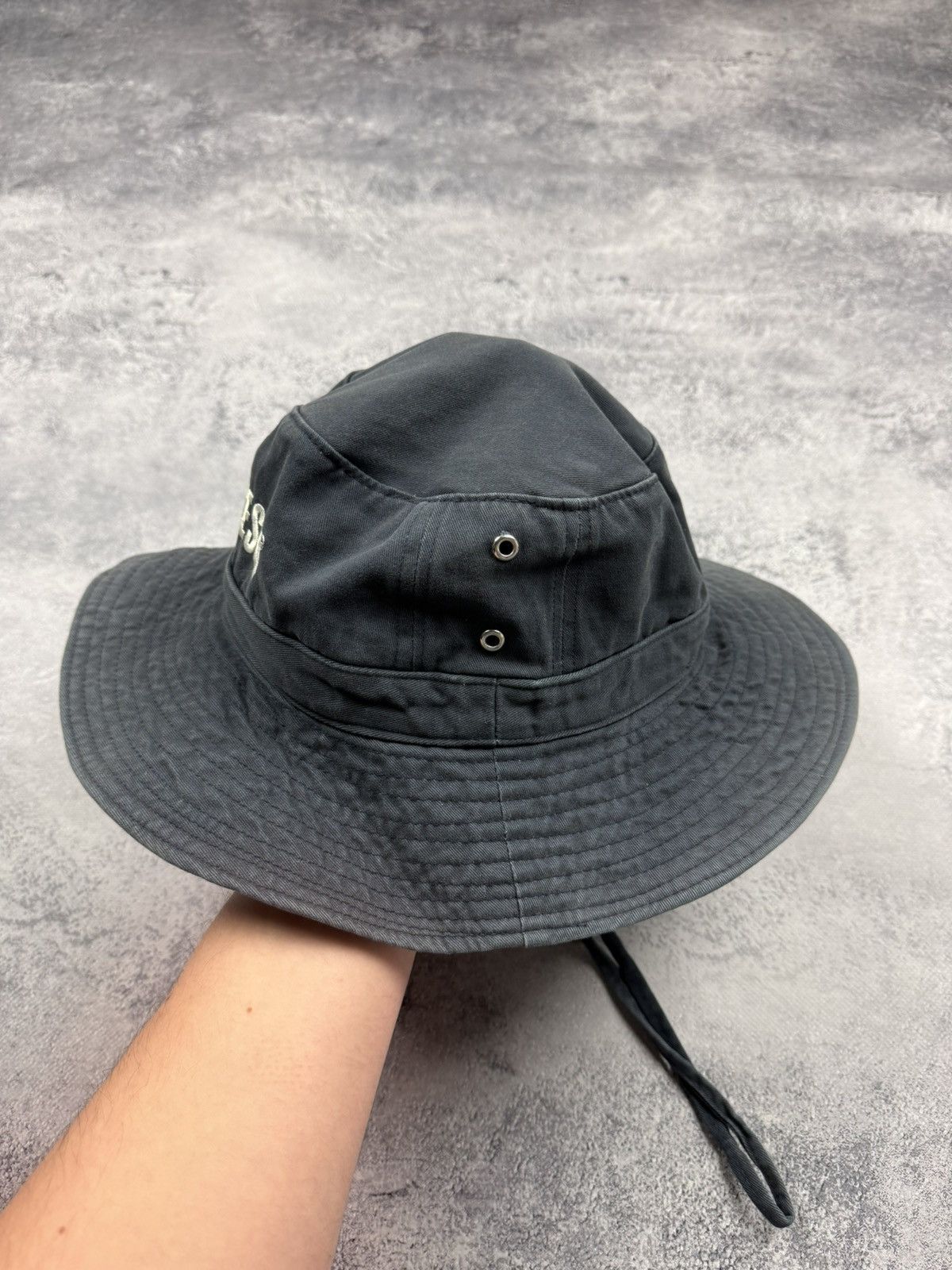 Diesel Vintage Diesel Y2K Panama Hat Embroidered Logo Cap Size ONE SIZE - 4 Thumbnail