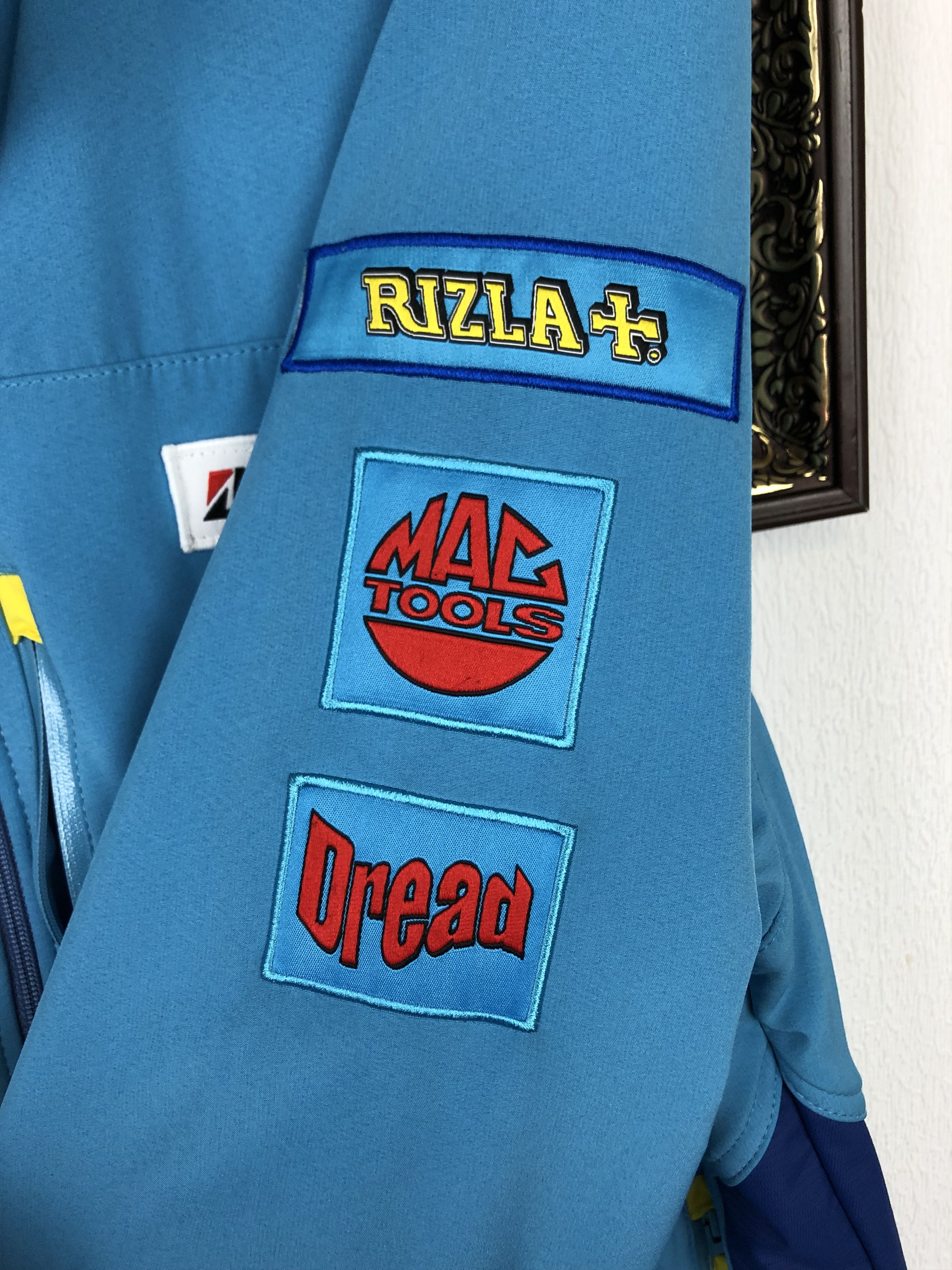 Ferrari Authentic Suzuki Rizla Motorcycle Racing Jacket Ferrari Size US XL / EU 56 / 4 - 5 Thumbnail