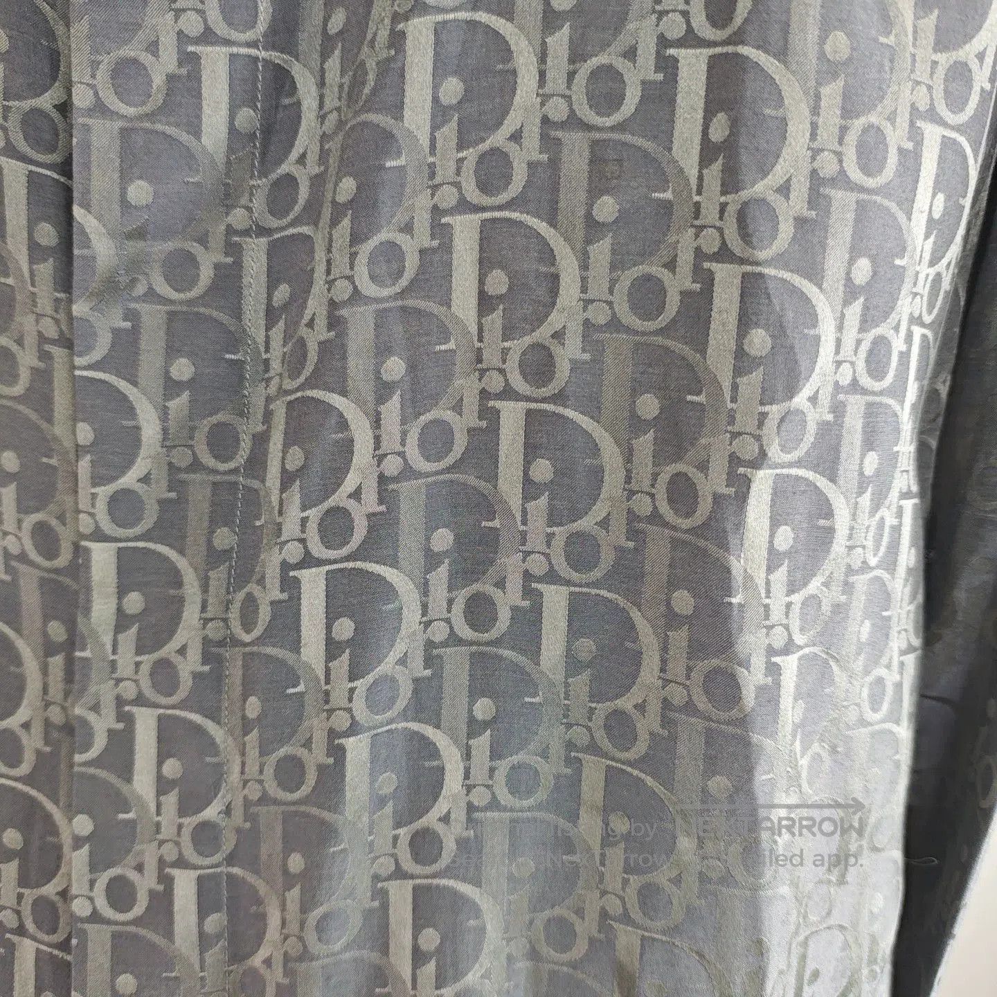 Dior dior logo printed silk shirt for men. Size US L / EU 52-54 / 3 - 3 Thumbnail