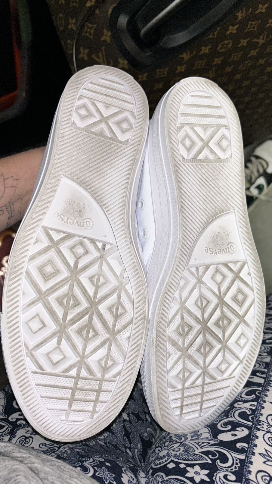 Converse Leather converse Size US 10.5 / EU 43-44 - 3 Thumbnail