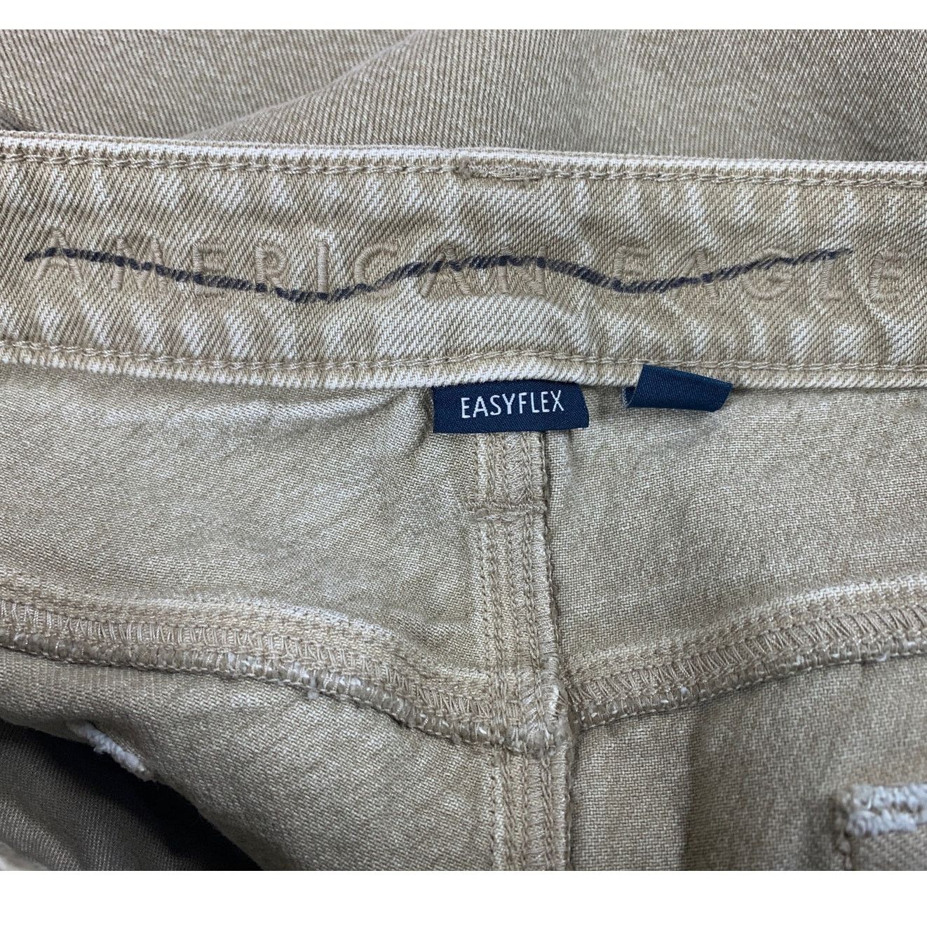American Eagle Outfitters New AEO Men Size 32X32 Khaki Slim Fit Denim Jeans w Flaw Size US 32 / EU 48 - 5 Thumbnail