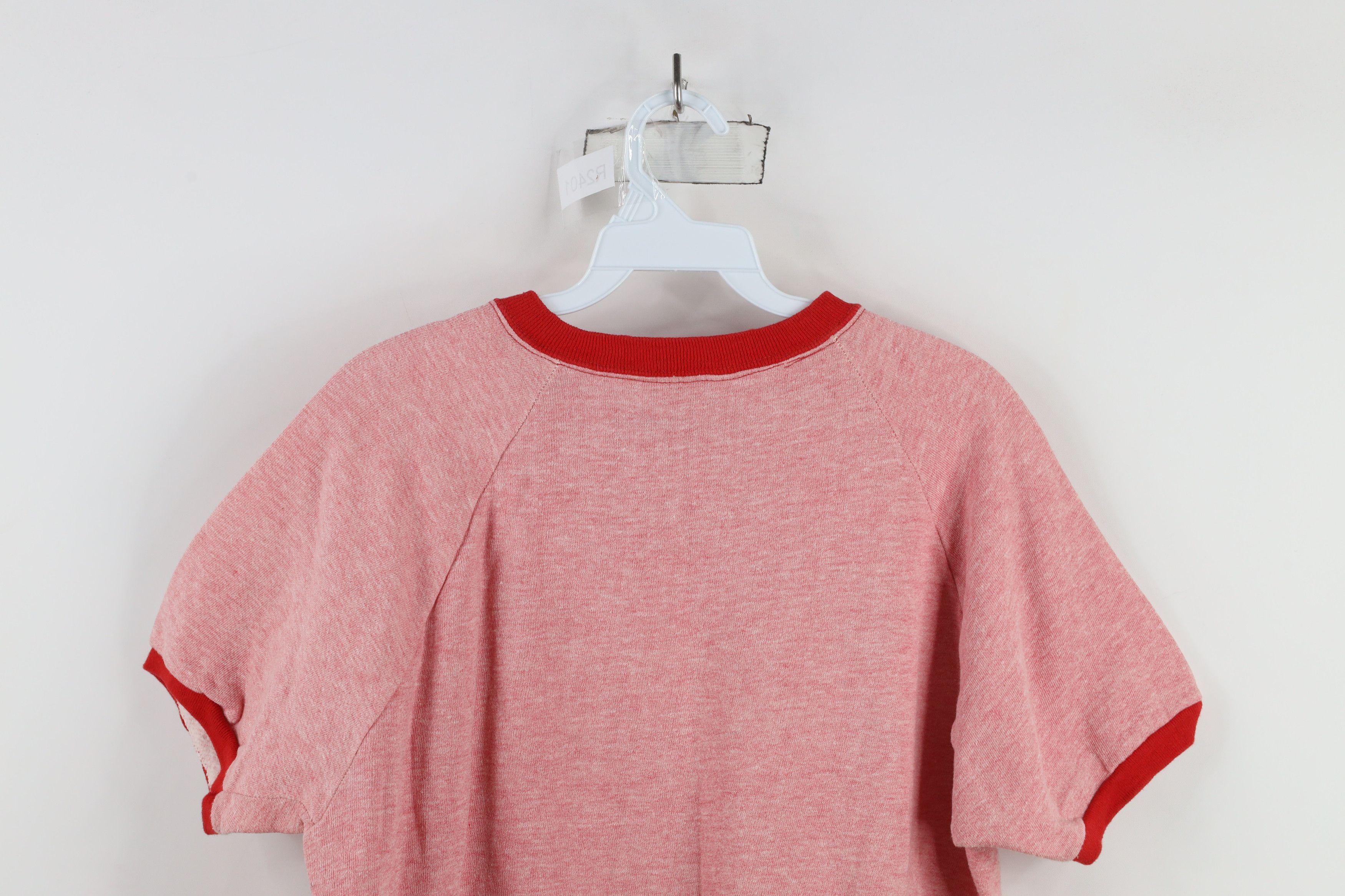 Vintage 60s 70s Russell Athletic Short Sleeve Sweatshirt