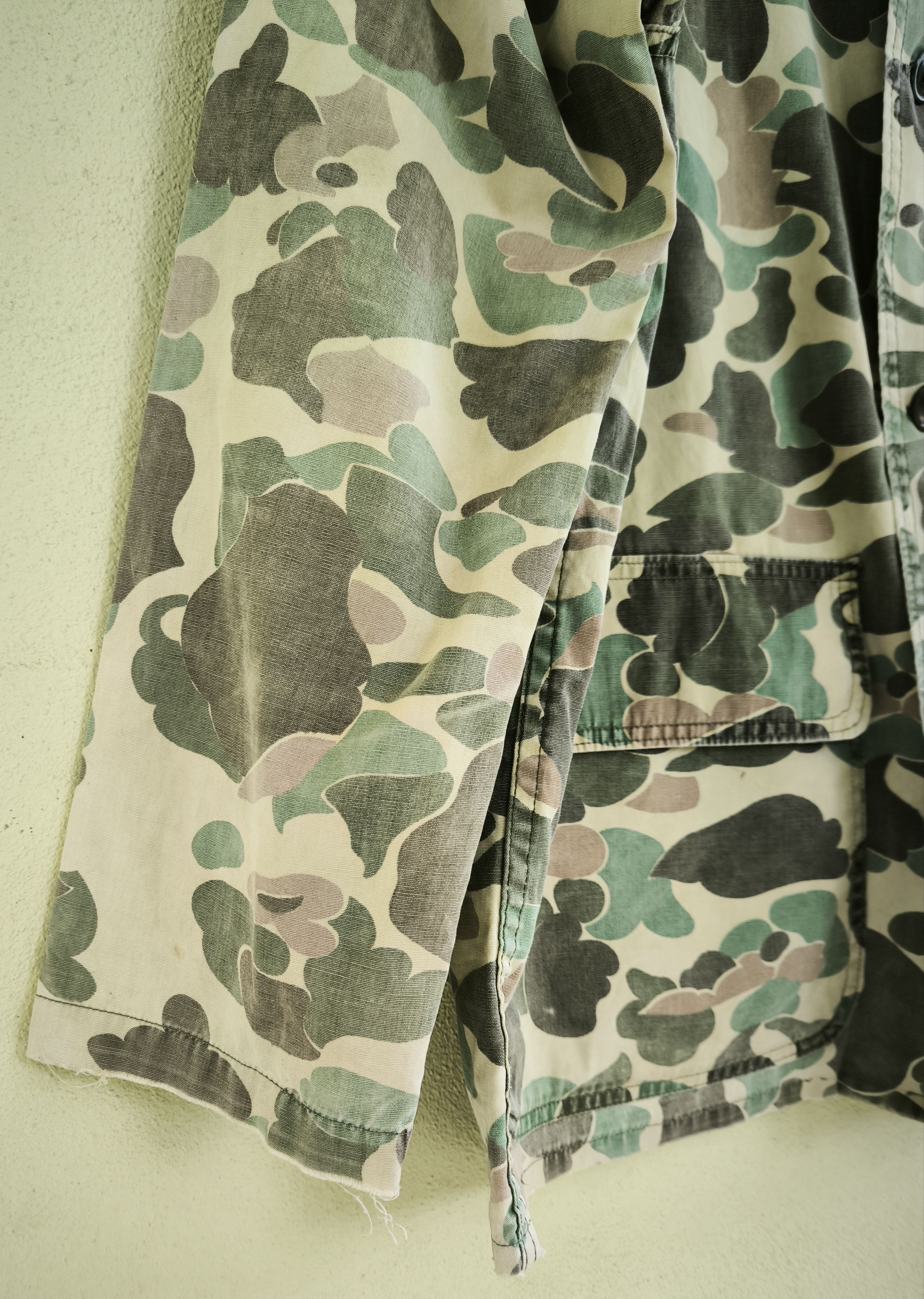 Sears Vtg 70's SEARS, ROEBUCK AND CO duck camo hunting jacket Size US L / EU 52-54 / 3 - 3 Thumbnail
