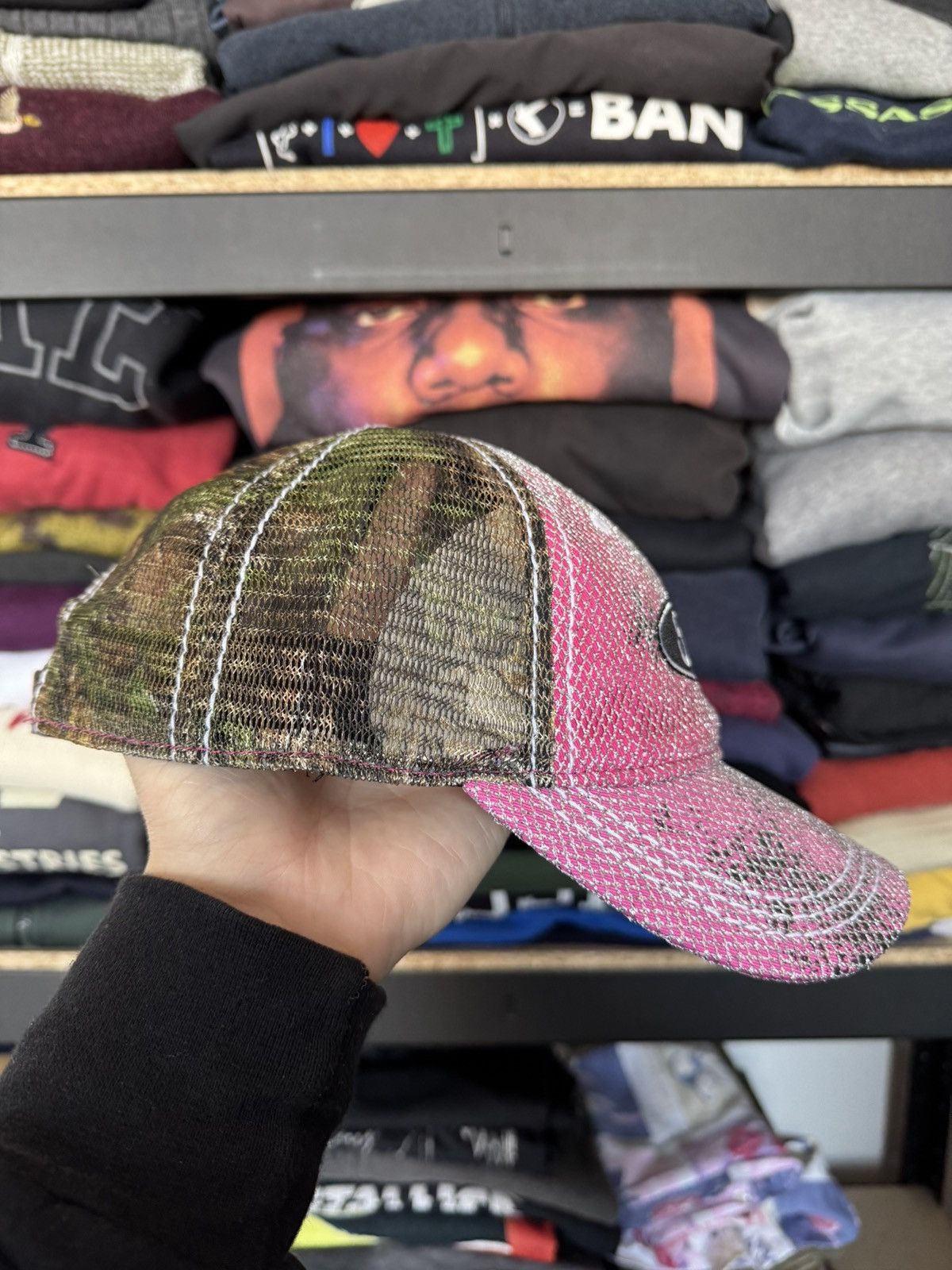 Vintage Rare hat Hysteric Glamour NEW REAL TREE pink Fore cap Size ONE SIZE - 4 Thumbnail