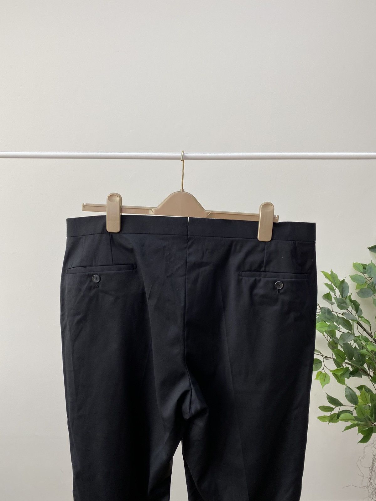 Other Vintage Van Jaack Men's Black Suit Loro Piana Super Size 52R - 16 Thumbnail