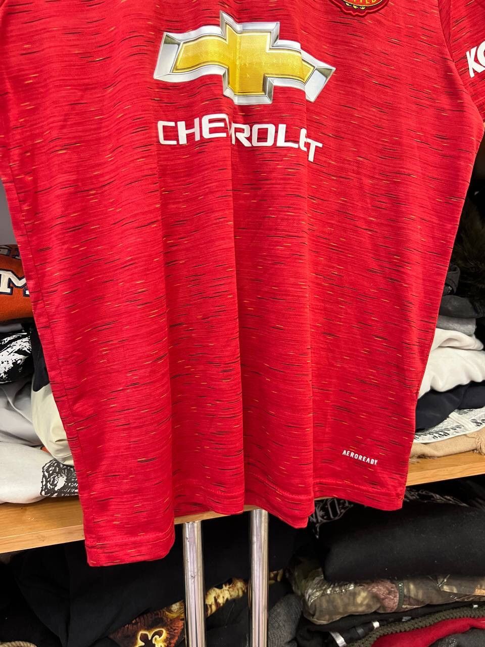 Adidas Blokecore Adidas Manchester United Chevrolet Jersey Drill Size US L / EU 52-54 / 3 - 4 Thumbnail
