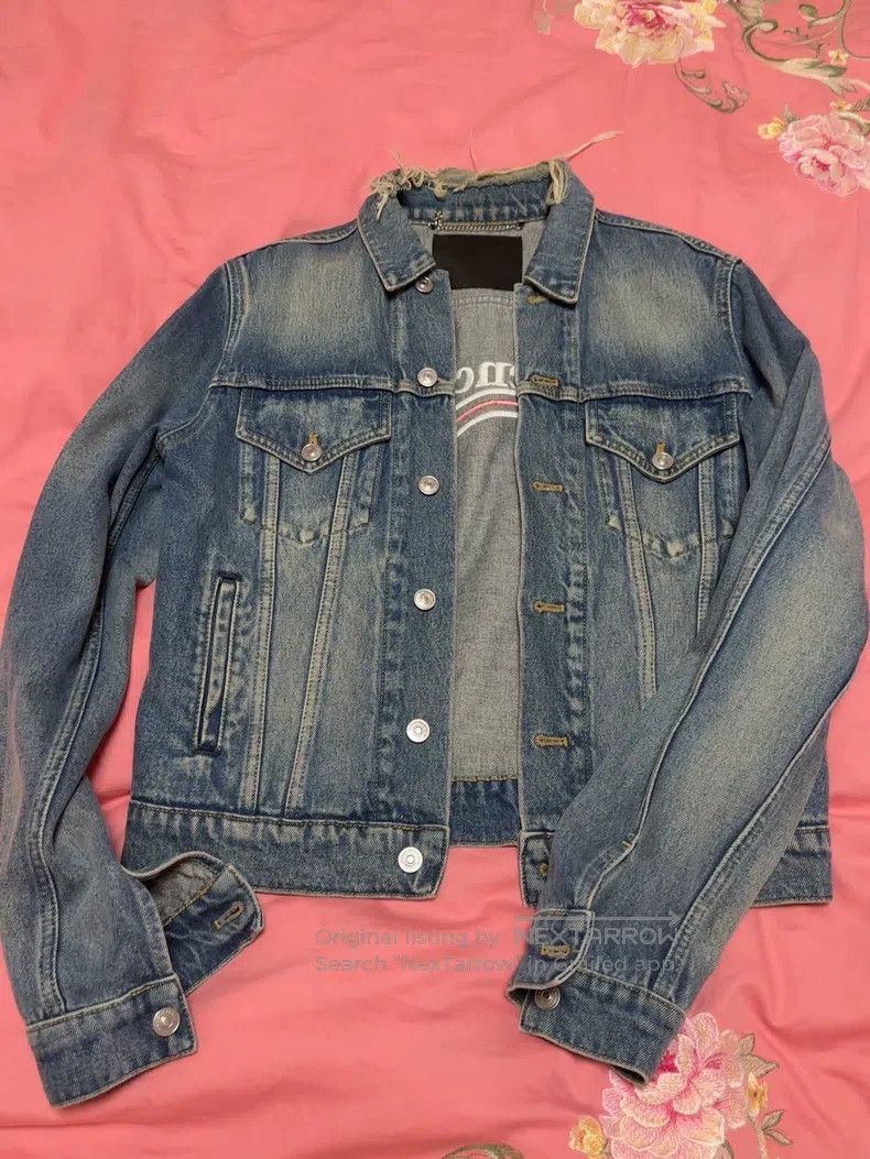 Balenciaga Balenciaga Denim jacket Size US S / EU 44-46 / 1 - 1 Thumbnail