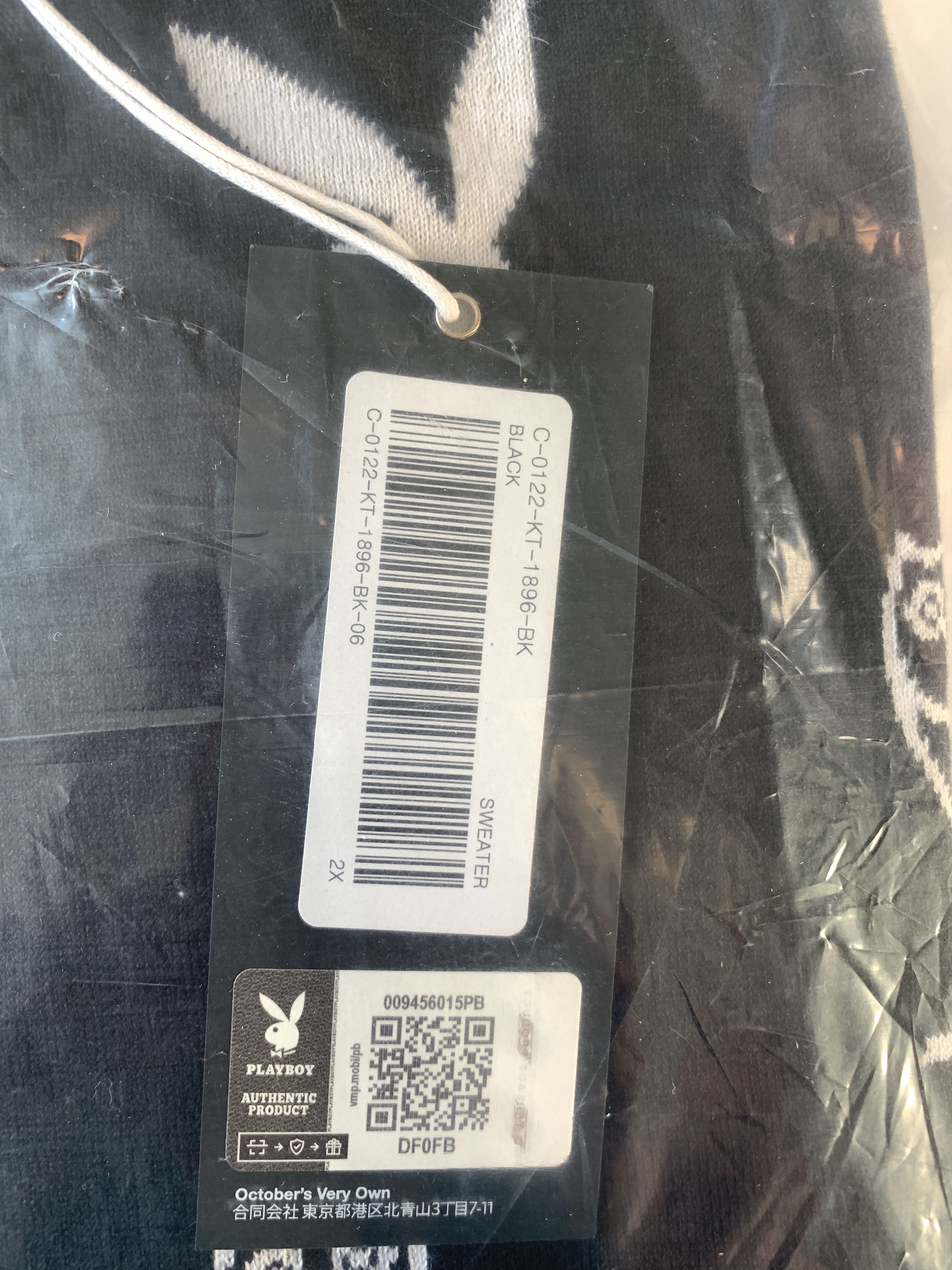 October's Very Own × Playboy OVO X Playboy Intarsia Monogram Owl Sweater Size US XXL / EU 58 / 5 - 10 Thumbnail