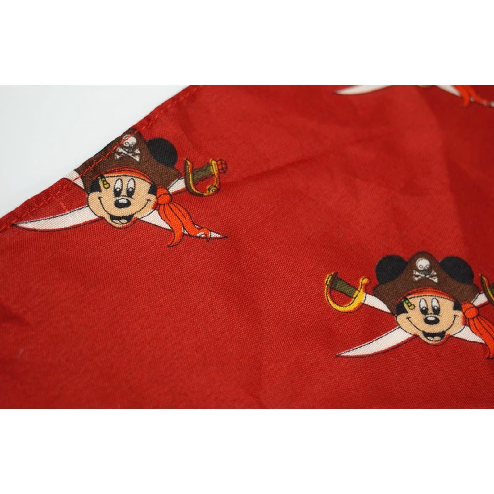 Disney VINTAGE Disney Handkerchief Bandanna Mickey Mouse Pirates Of The Caribbean Shirt Adult N/A Size ONE SIZE - 3 Thumbnail