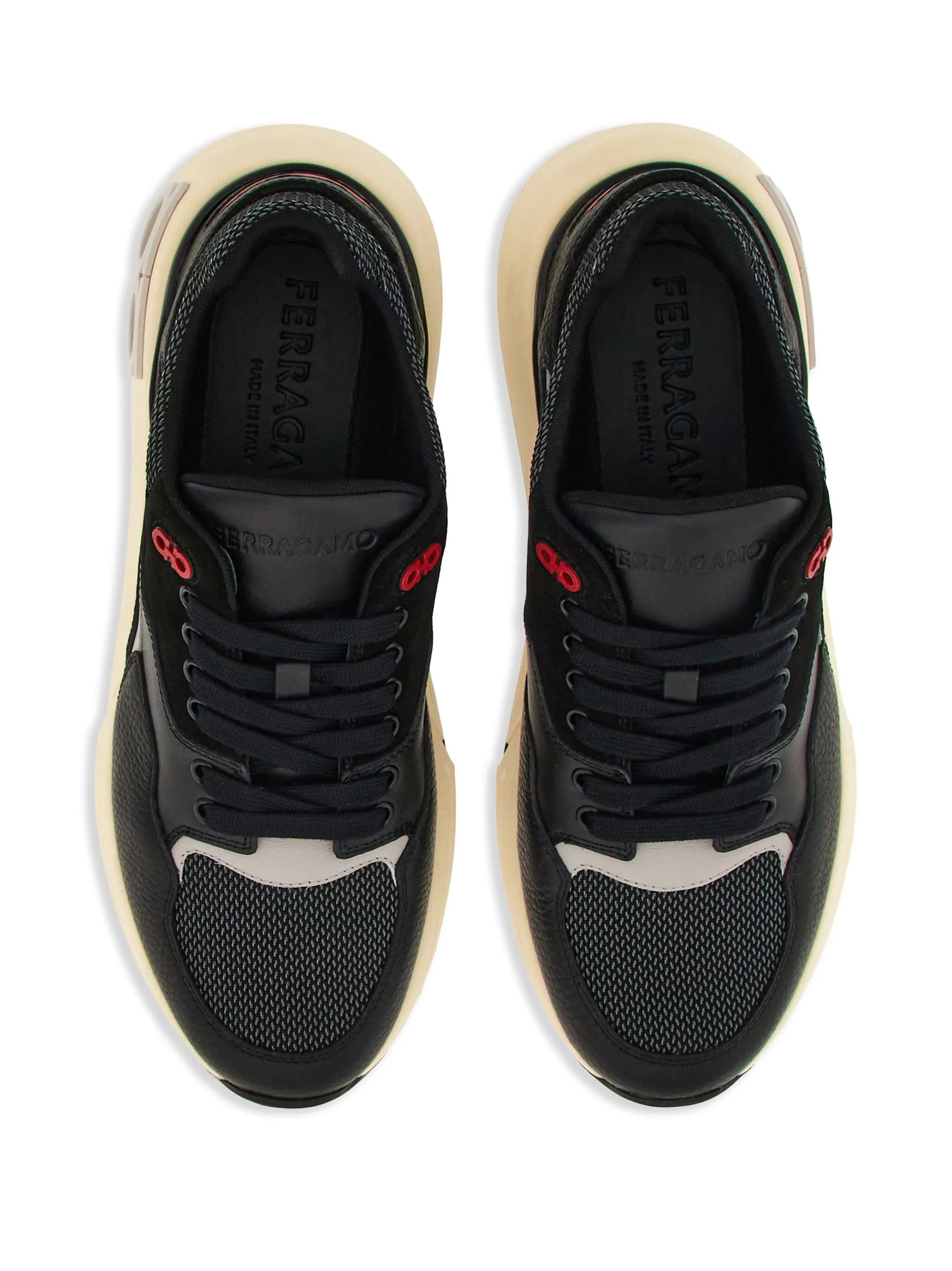 Salvatore Ferragamo o1s1rm0725 Low-Top Sneakers in Black Size US 9.5 / EU 42-43 - 4 Thumbnail