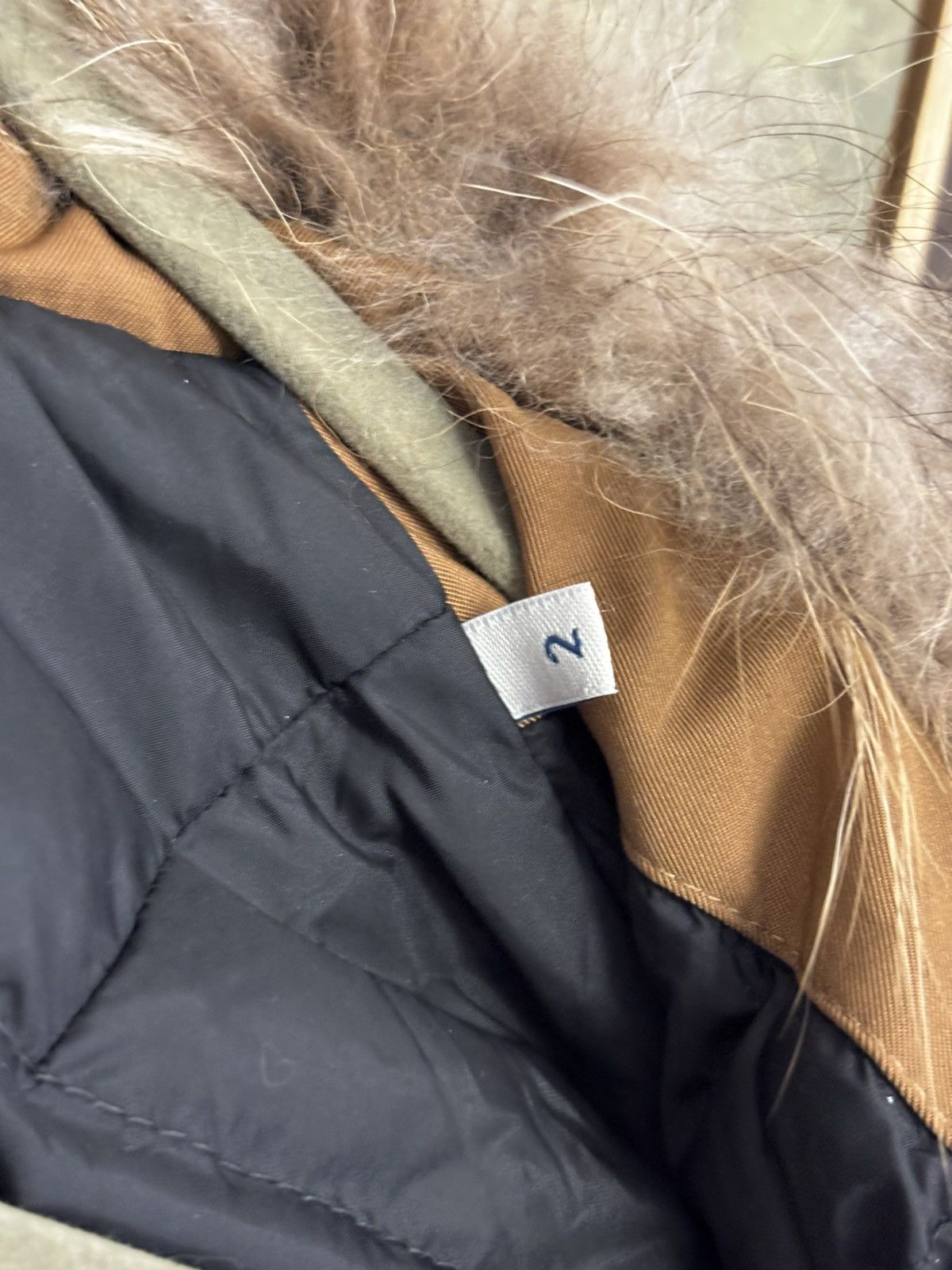 Moncler Moncler Chireis Fur-Trimmed Coat Jacket Womans Size 2 Size S / US 4 / IT 40 - 23 Thumbnail