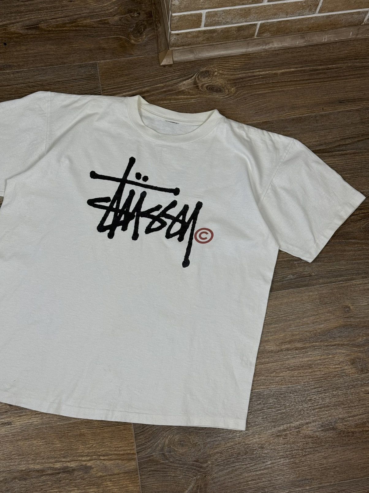 Stussy Vintage 90's Stussy Made in USA Big Logo Single Stitch Shirt Size US XL / EU 56 / 4 - 3 Thumbnail