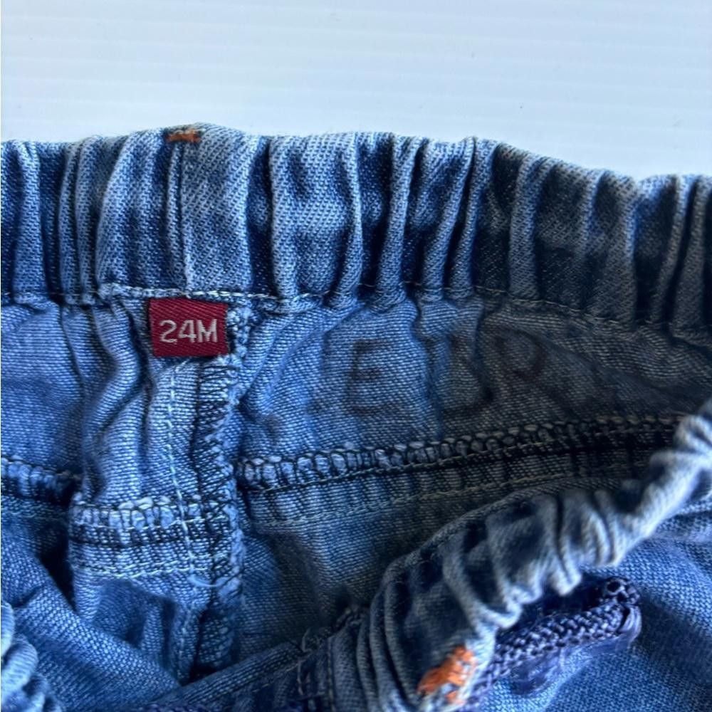 Designer Vintage Hippo Embroidered Jeans Size US 26 / EU 42 - 3 Thumbnail