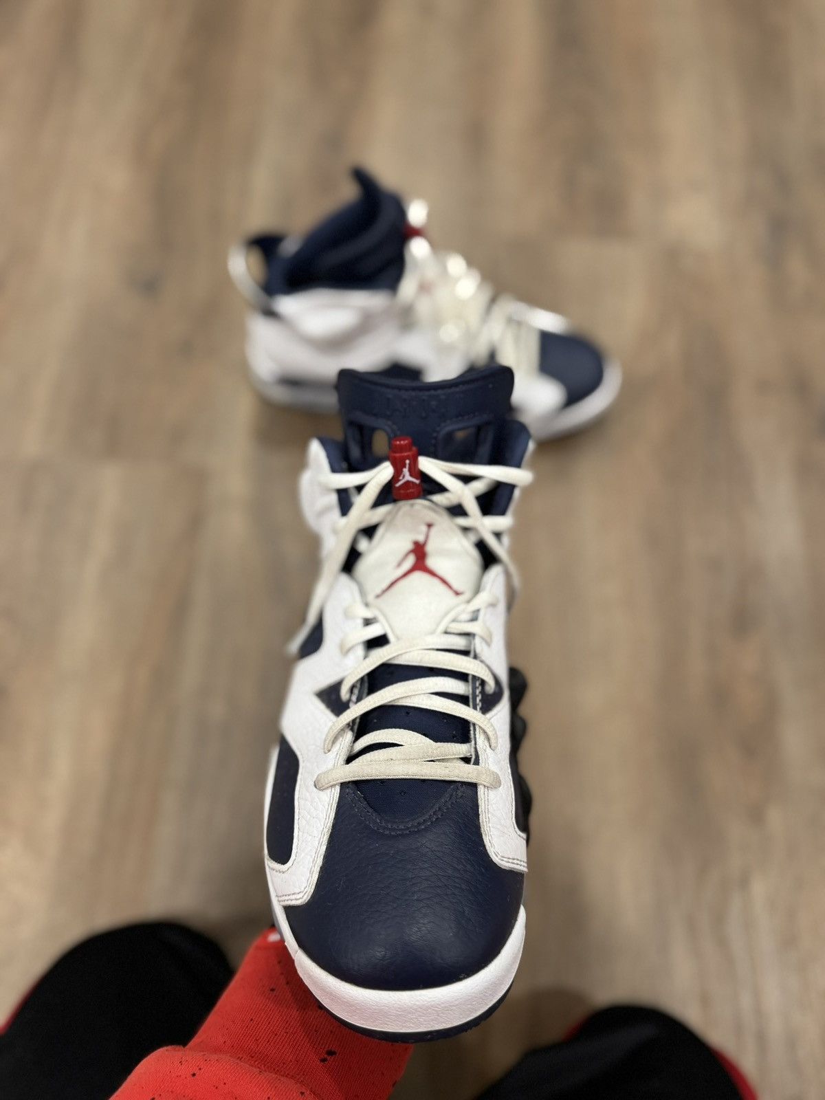 Jordan Brand Air Jordan 6 Retro Olympic (2024) Size US 9.5 / EU 42-43 - 7 Thumbnail