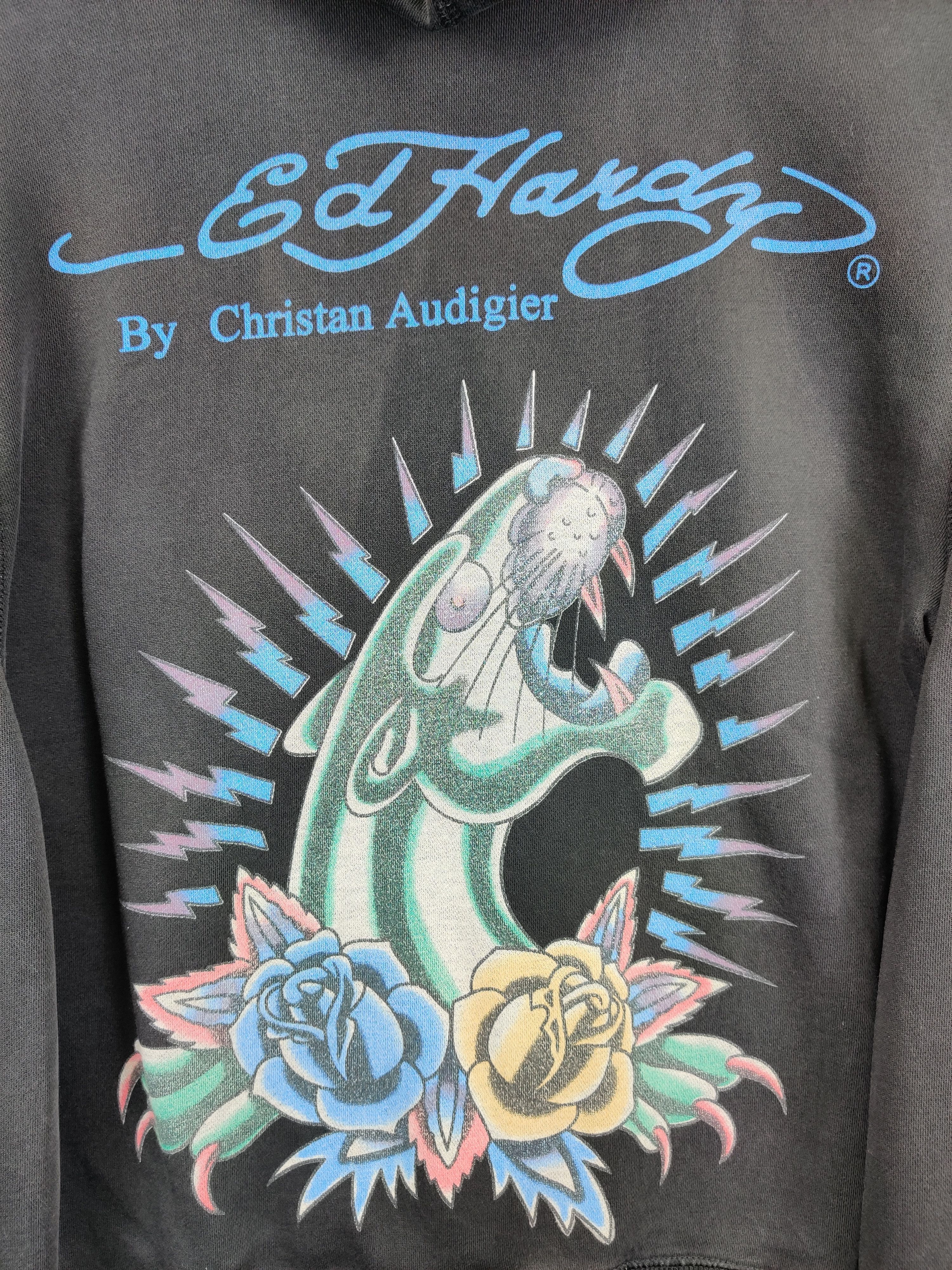Ed Hardy Vintage Ed Hardy Christian Audigier Zipper Hoodie Size US M / EU 48-50 / 2 - 4 Thumbnail