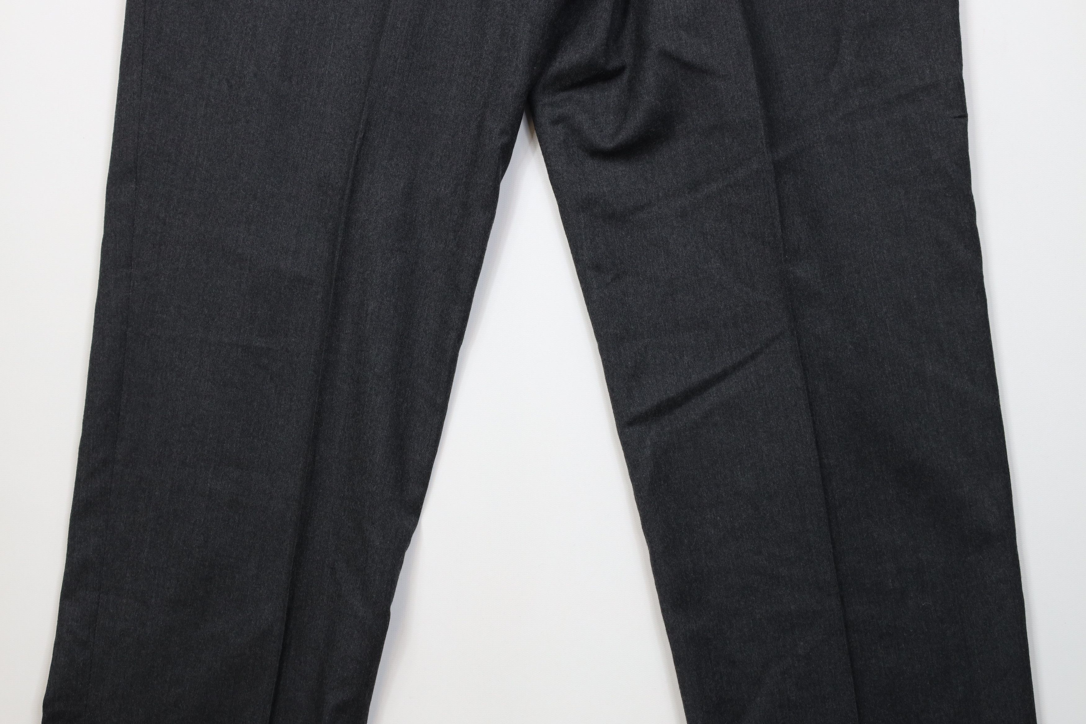 Vintage Vintage 90s Streetwear Cashmere Wide Leg Chino Pants Gray Size US 36 / EU 52 - 11 Thumbnail