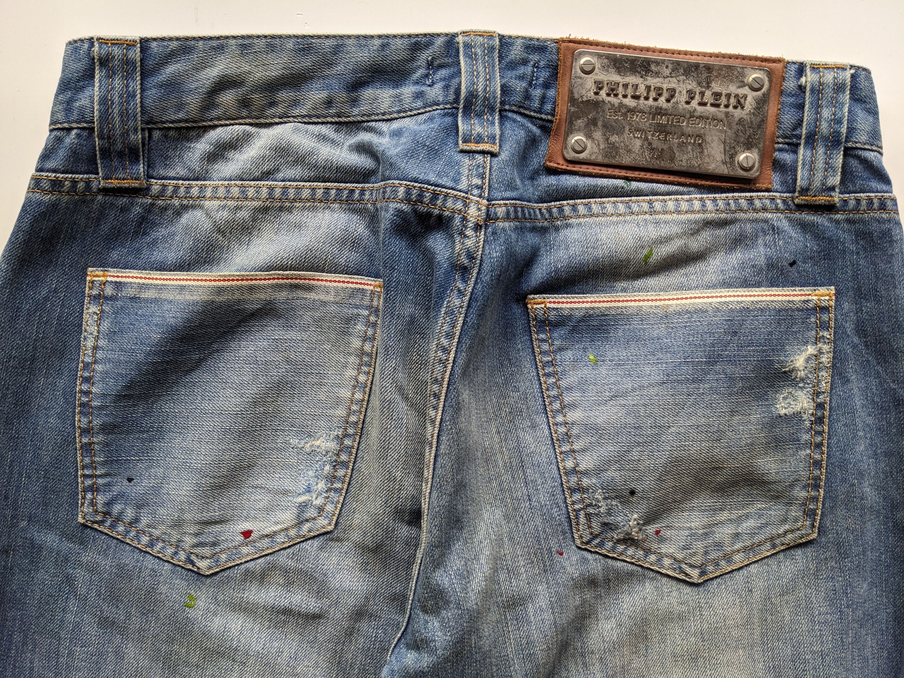 GOSTAR DE FUGA × If Six Was Nine × Philipp Plein Philipp Plein distressed jeans Size US 32 / EU 48 - 5 Thumbnail