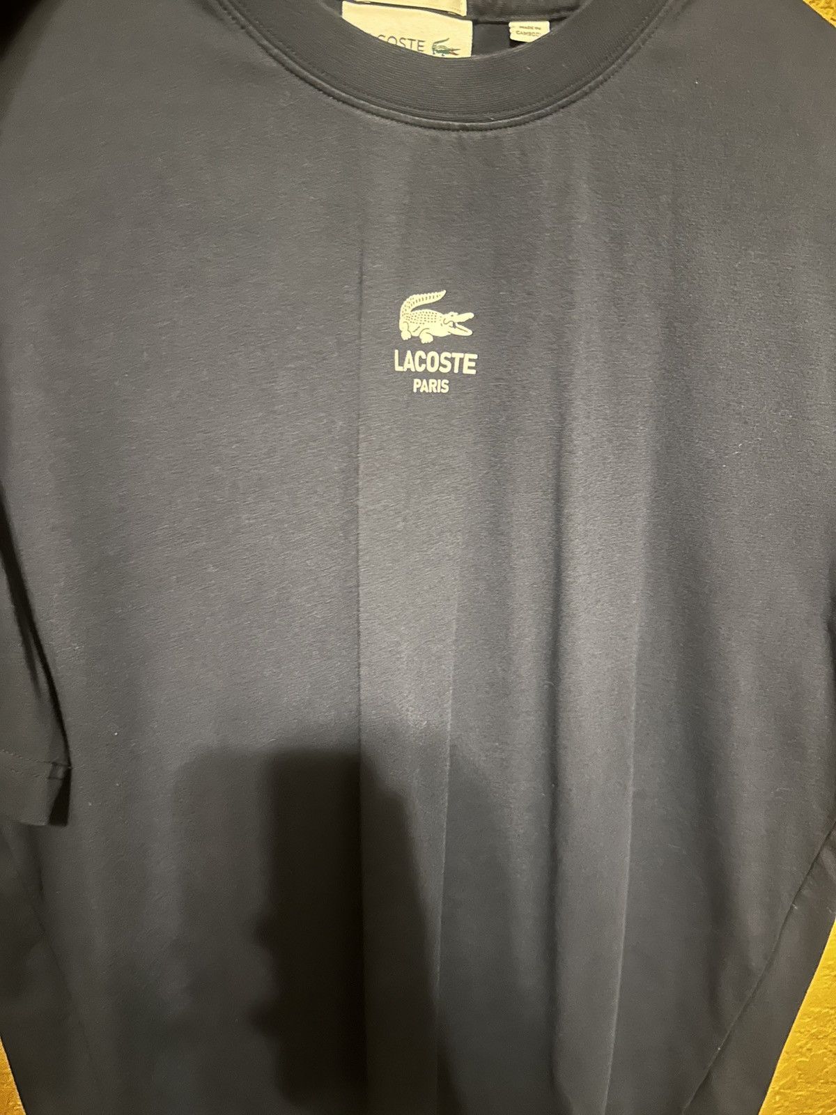 Lacoste blue t-shirt