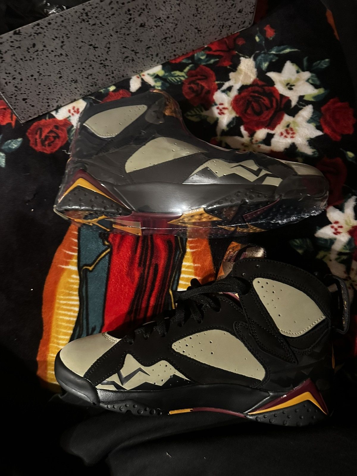 Nike Air Jordan 7 Retro ‘Black Olive’ Size US 9 / EU 42 - 1 Thumbnail