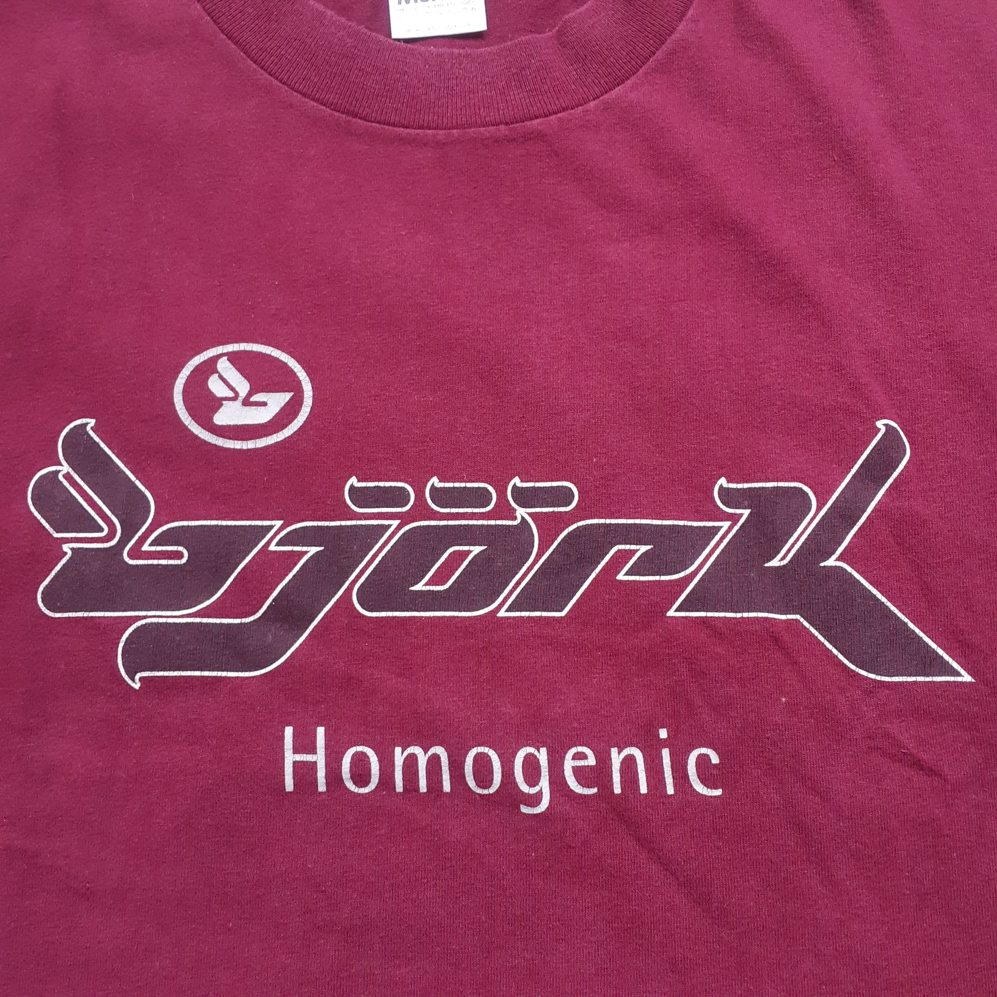 Vintage Vintage Original BJORK ~ Homogenic 1997 T Shirt Size US L / EU 52-54 / 3 - 3 Thumbnail