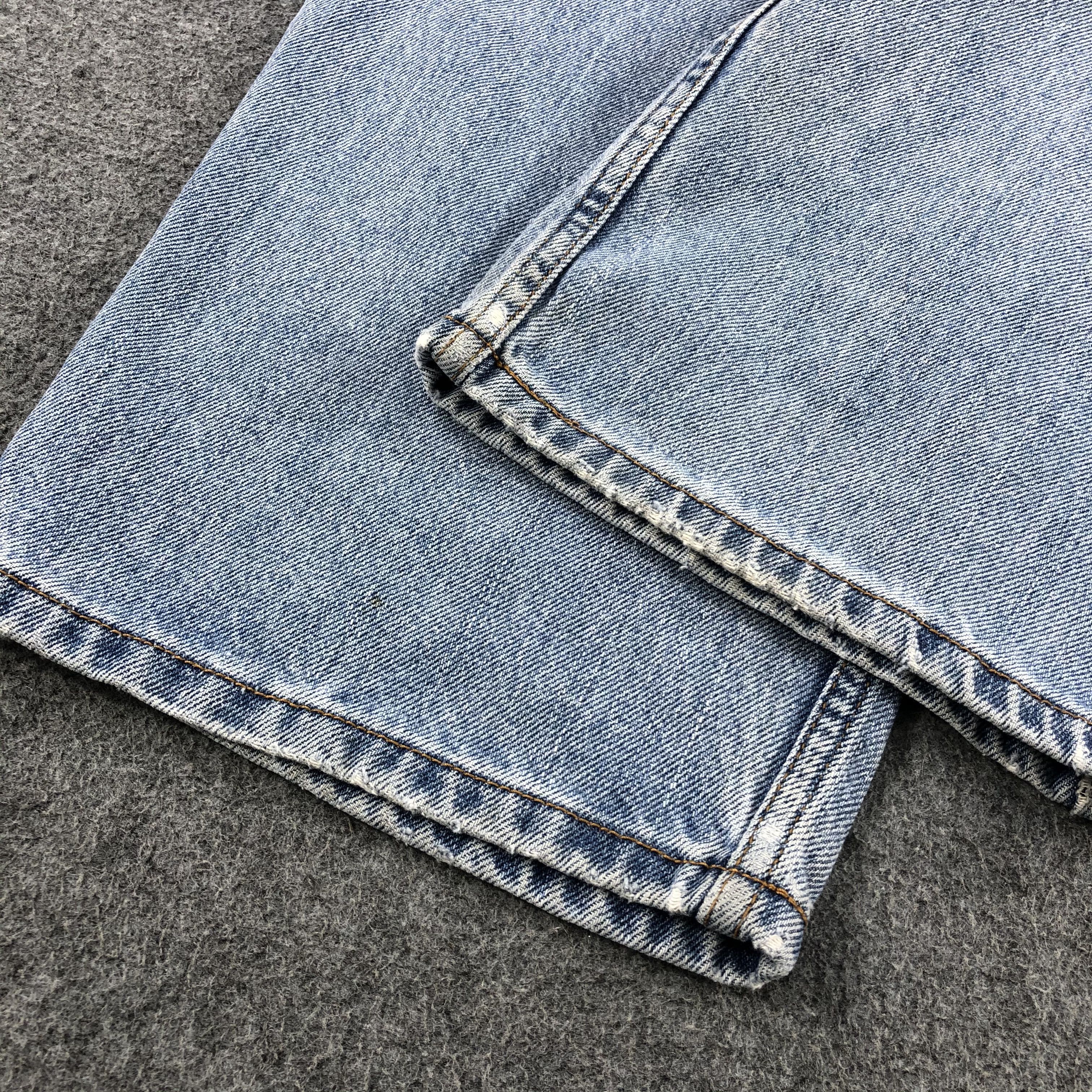 Levi's Vintage Blue Wash Levis 550 Jeans-J1582 Size US 42 / EU 58 - 6 Thumbnail
