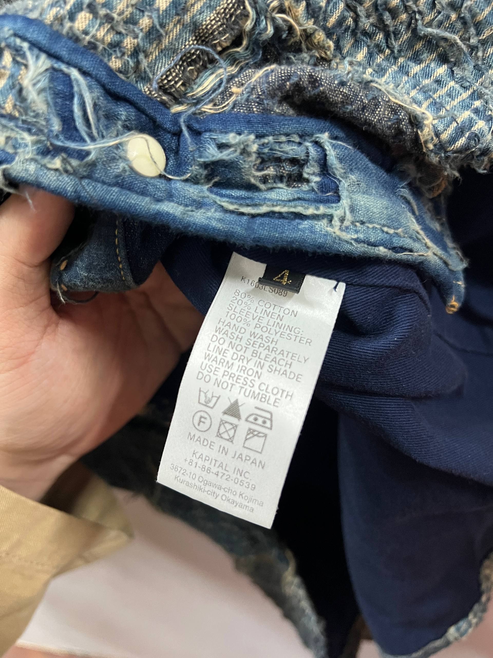 Kapital Kapital Nora x Kaya Boro Western Shirt Size US XL / EU 56 / 4 - 7 Thumbnail