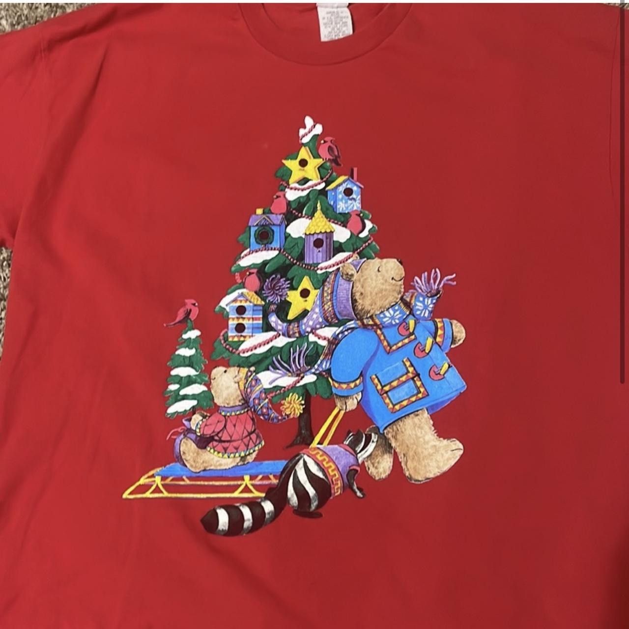 Vintage Vintage Christmas Tee Size US XL / EU 56 / 4 - 2 Thumbnail