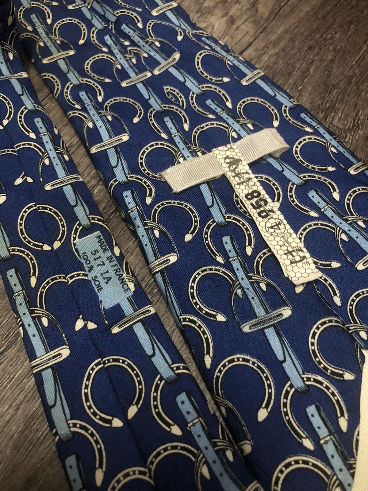 Hermes HERMES PARIS TIE MONOGRAM FULL PRINT Size ONE SIZE - 14 Thumbnail