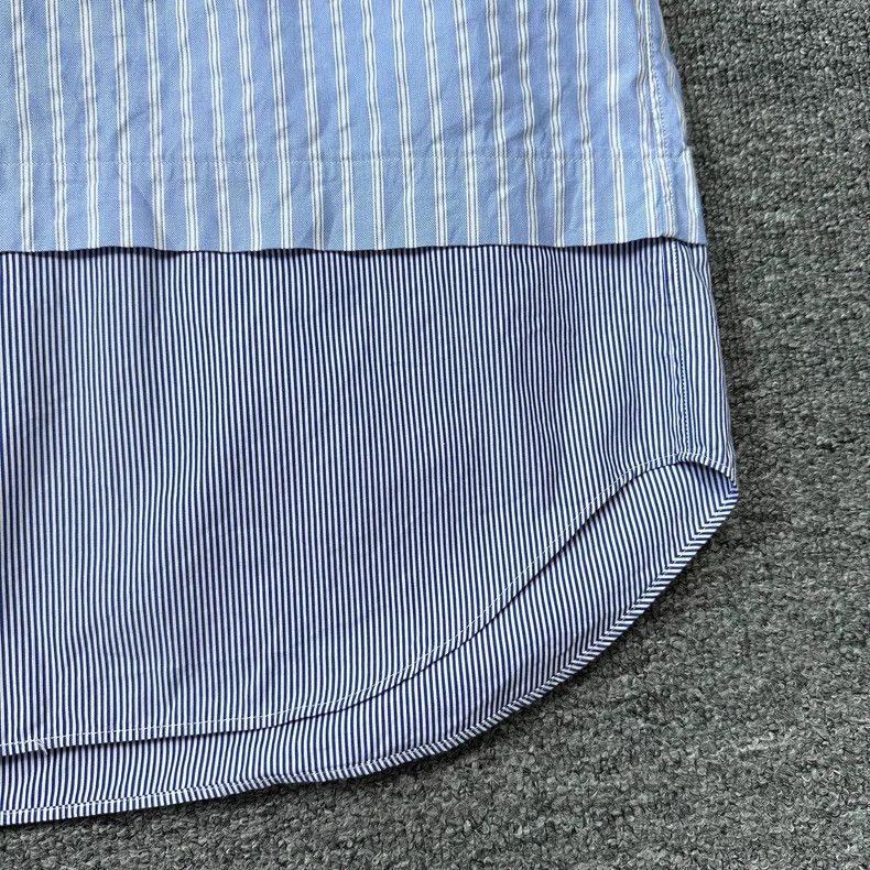 Comme des Garcons Comme Des Garcons Striped Patchwork Shirt Size US M / EU 48-50 / 2 - 5 Thumbnail